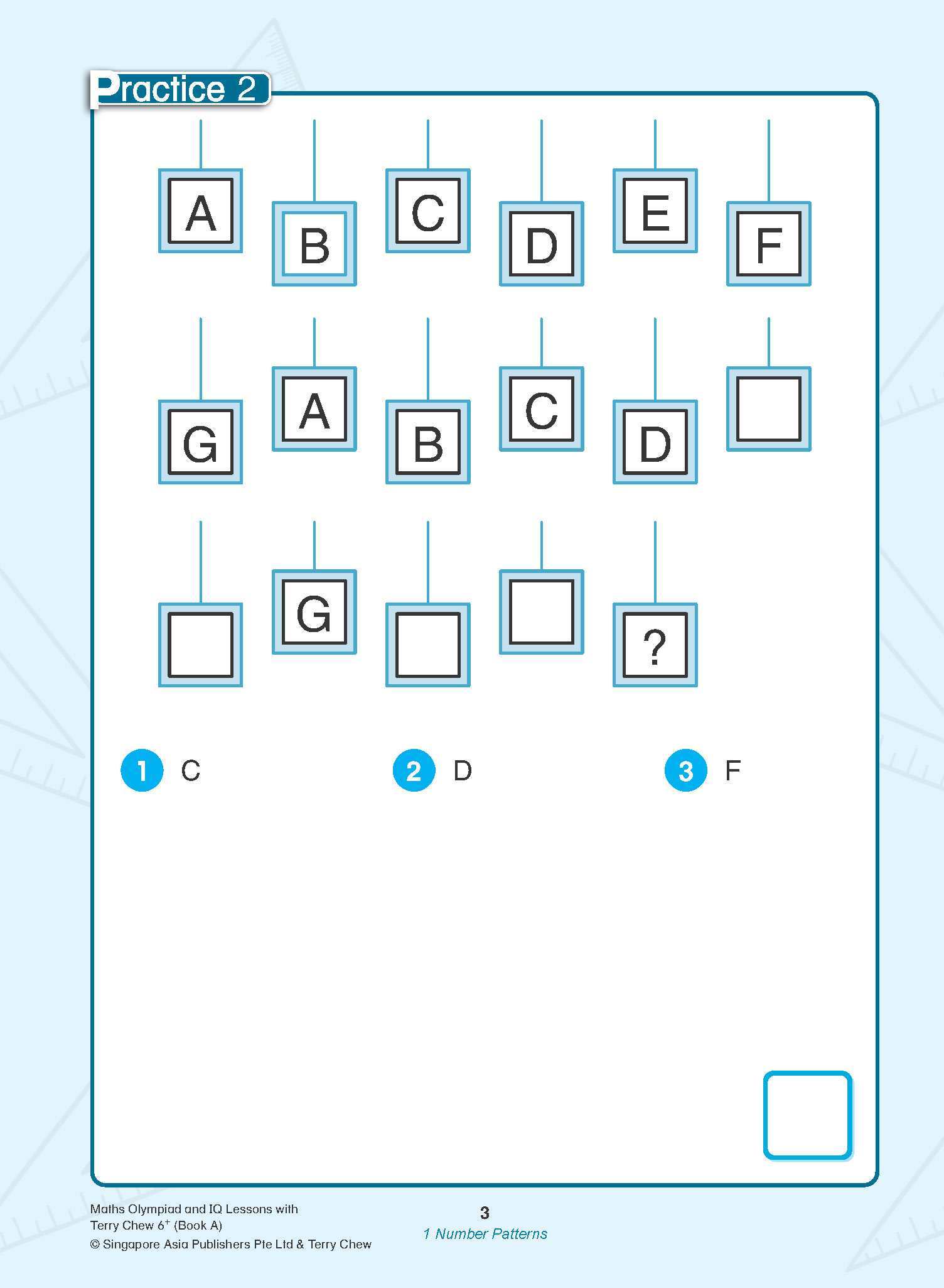 Maths Olympiad and IQ Lessons with Terry Chew Age 6+ Book A