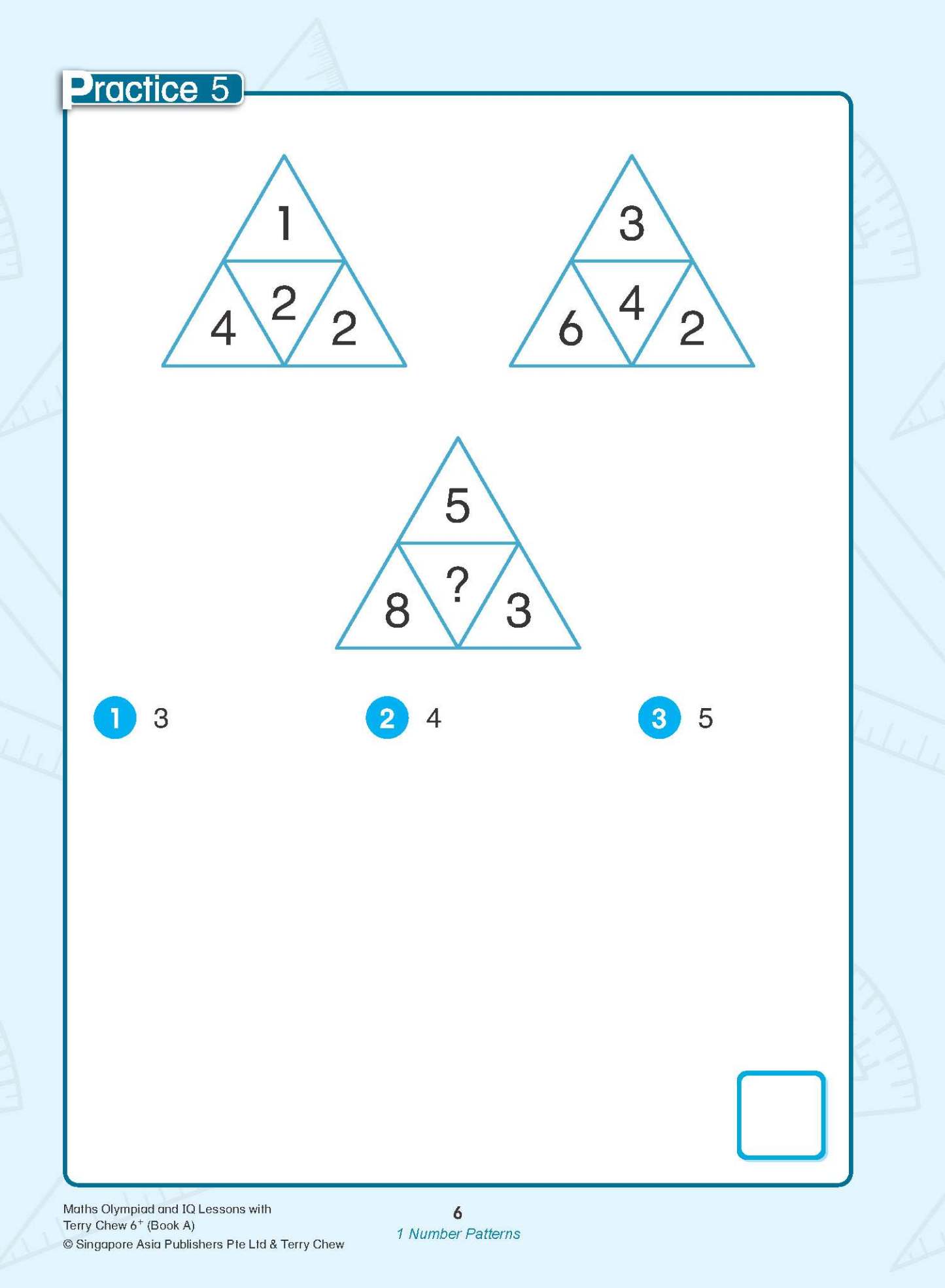 Maths Olympiad and IQ Lessons with Terry Chew Age 6+ Book A