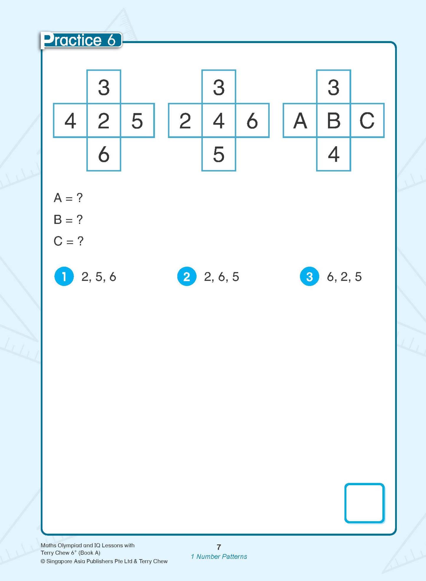 Maths Olympiad and IQ Lessons with Terry Chew Age 6+ Book A