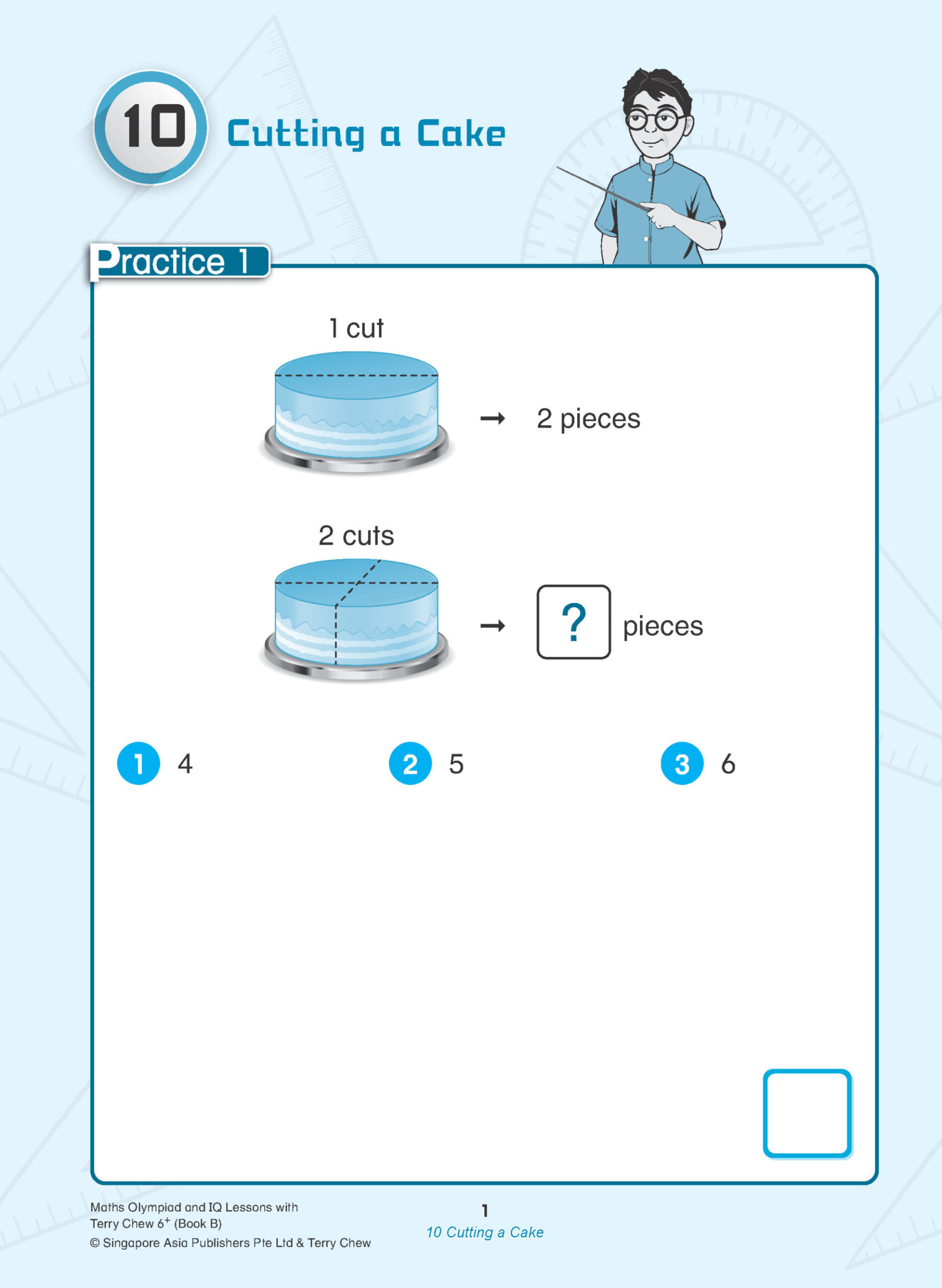 Maths Olympiad and IQ Lessons with Terry Chew Age 6+ Book B
