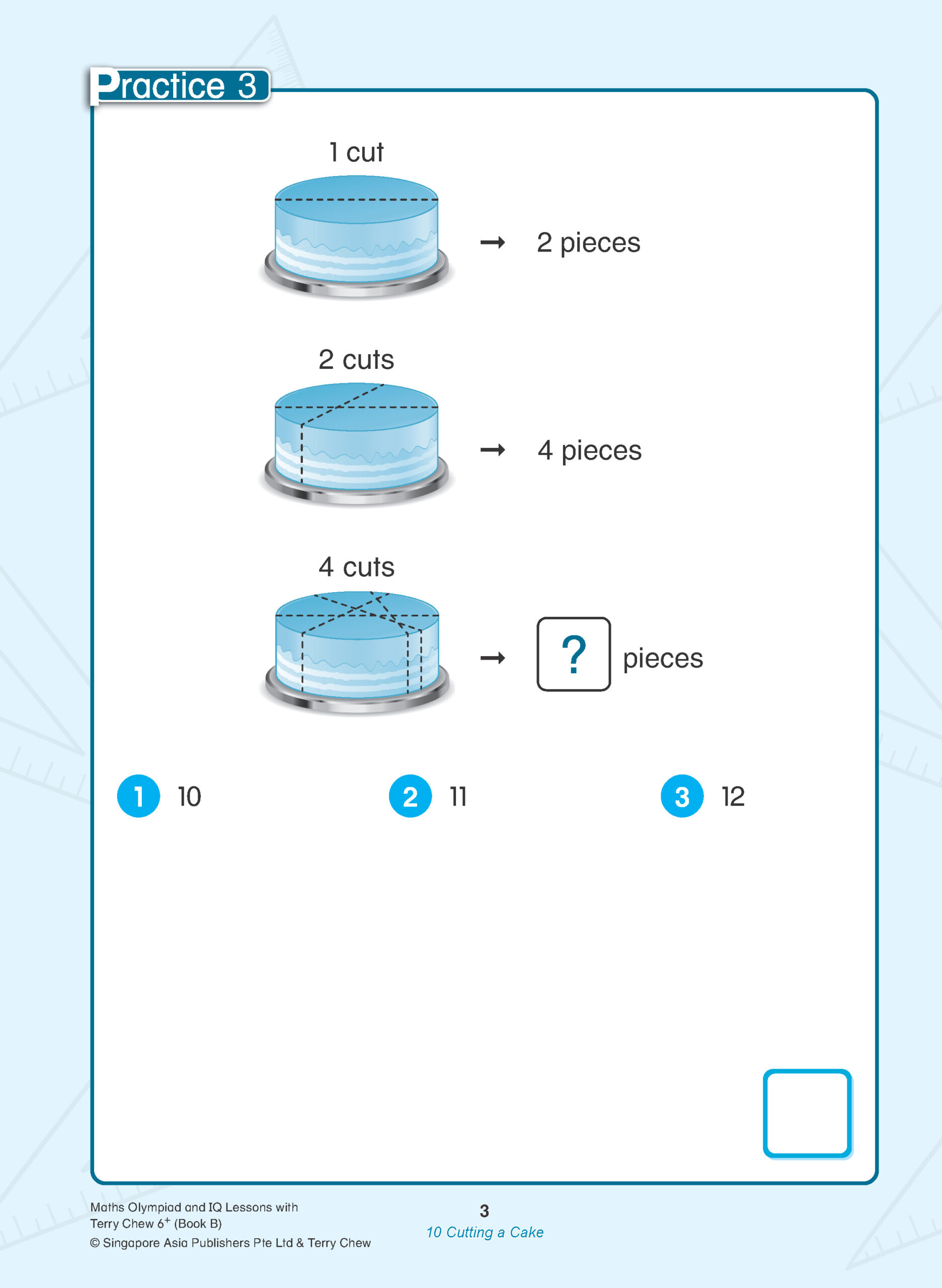 Maths Olympiad and IQ Lessons with Terry Chew Age 6+ Book B