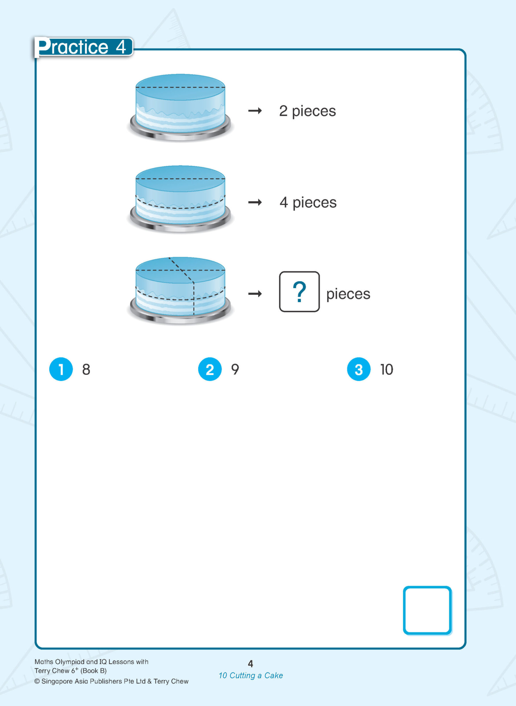 Maths Olympiad and IQ Lessons with Terry Chew Age 6+ Book B