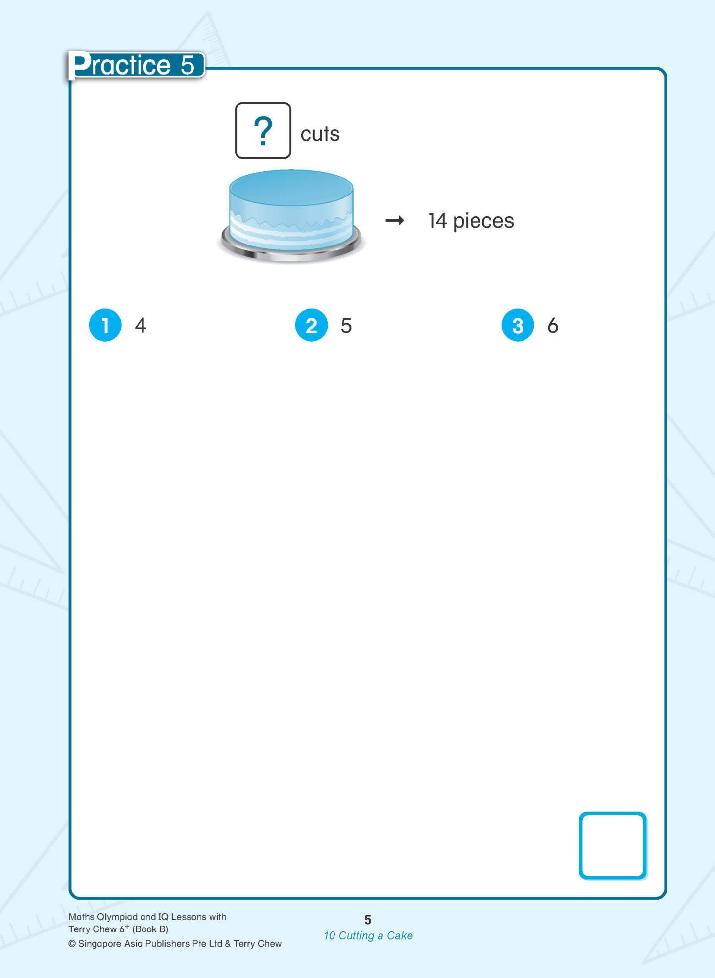 Maths Olympiad and IQ Lessons with Terry Chew Age 6+ Book B