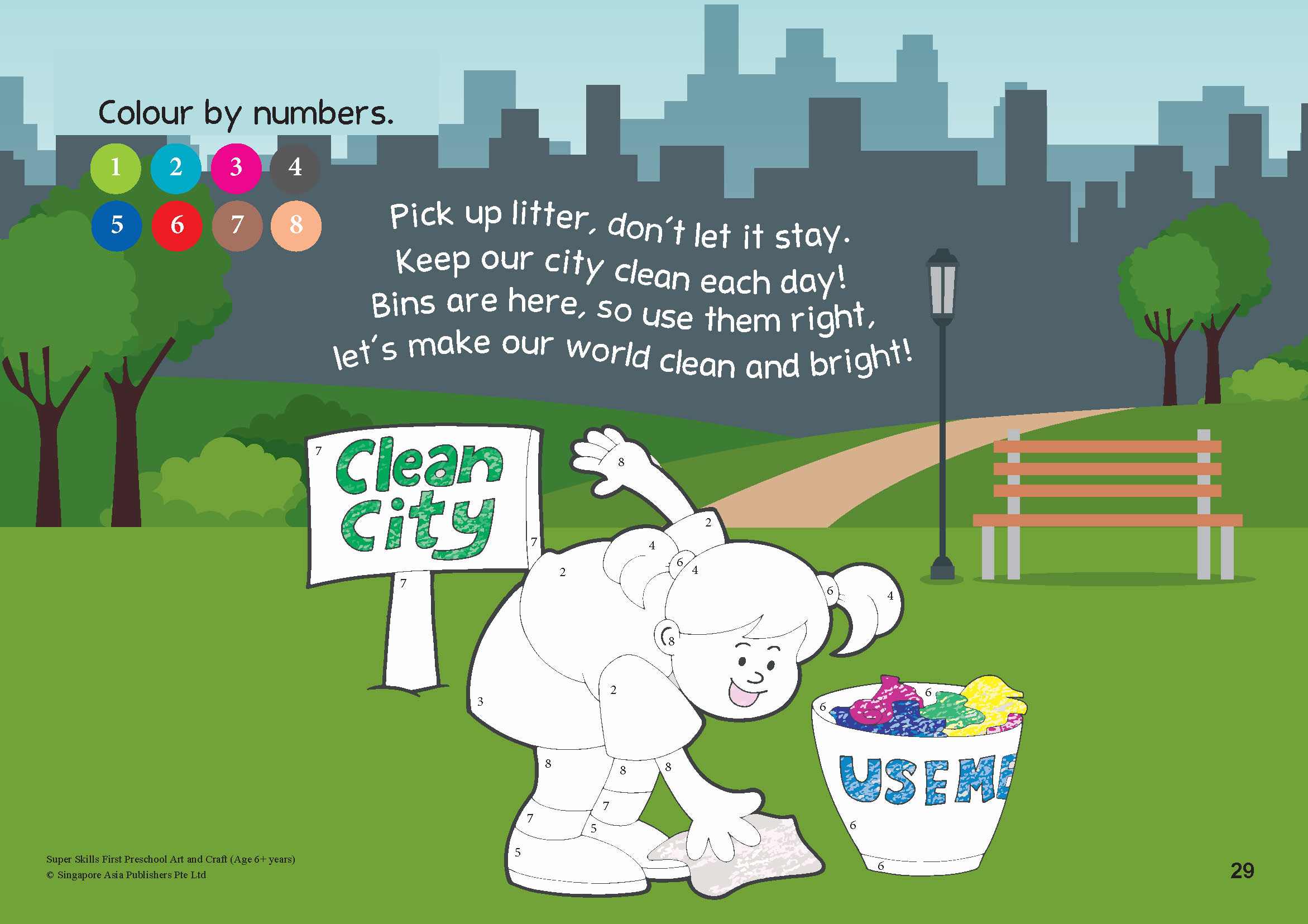 Super Skills First Preschool Art and Craft Age 6+ Years