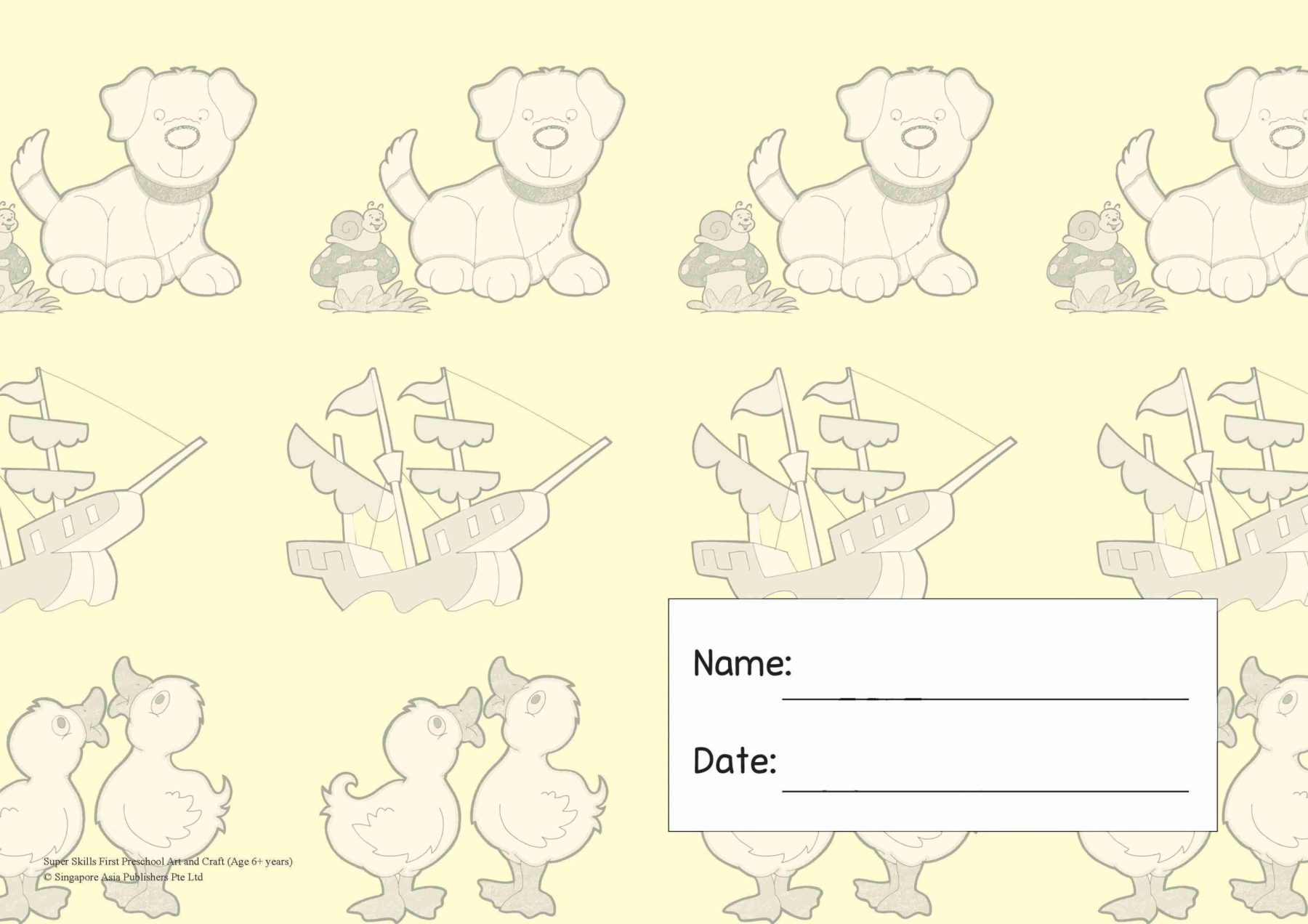 Super Skills First Preschool Art and Craft Age 6+ Years