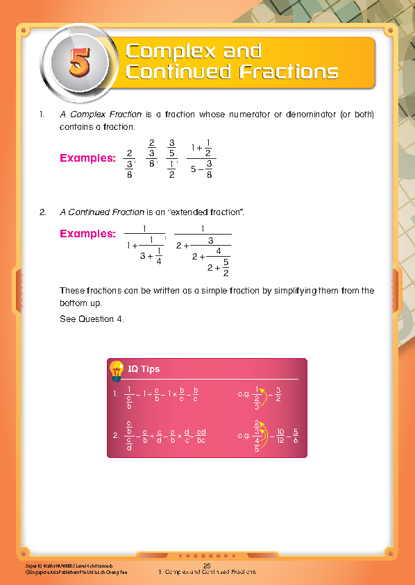Super IQ Maths NUMBERS Level 6 Advanced (11-12 years)