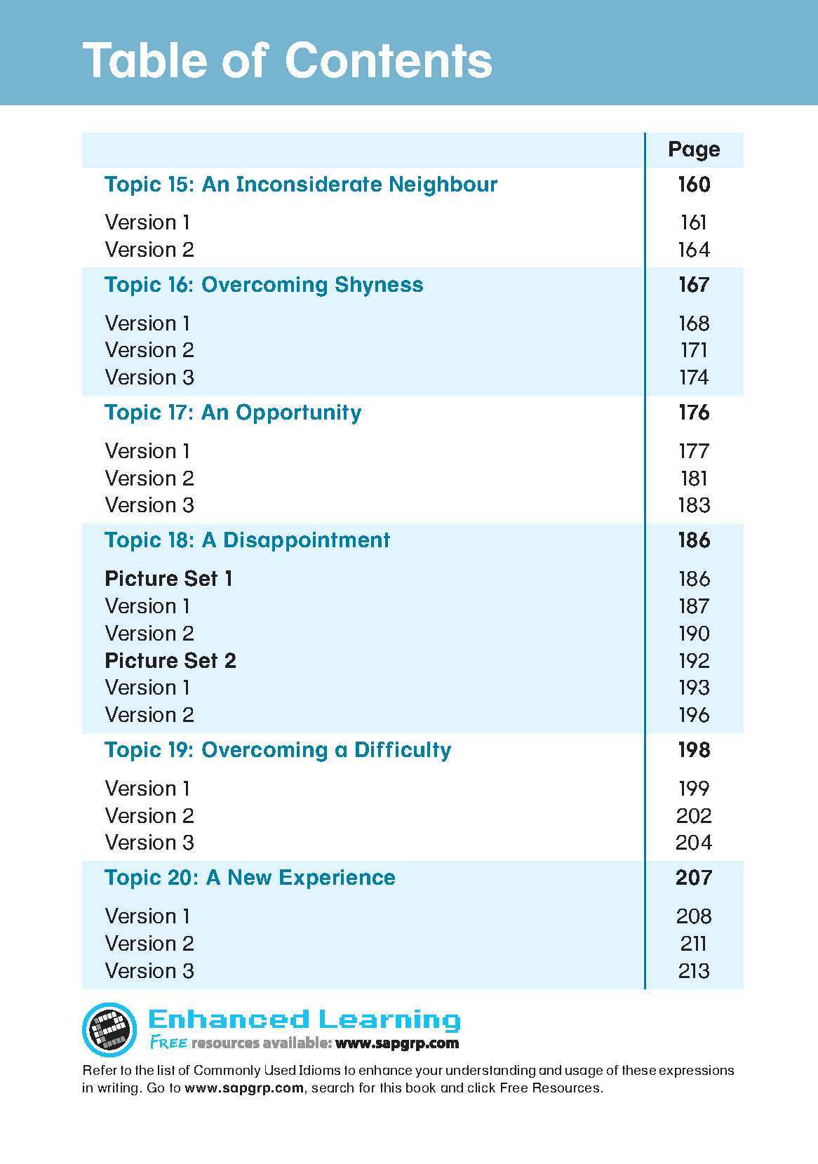 LEARNING+ ENGLISH GUIDED MODEL COMPOSITIONS FOR WRITING SUCCESS Book 6