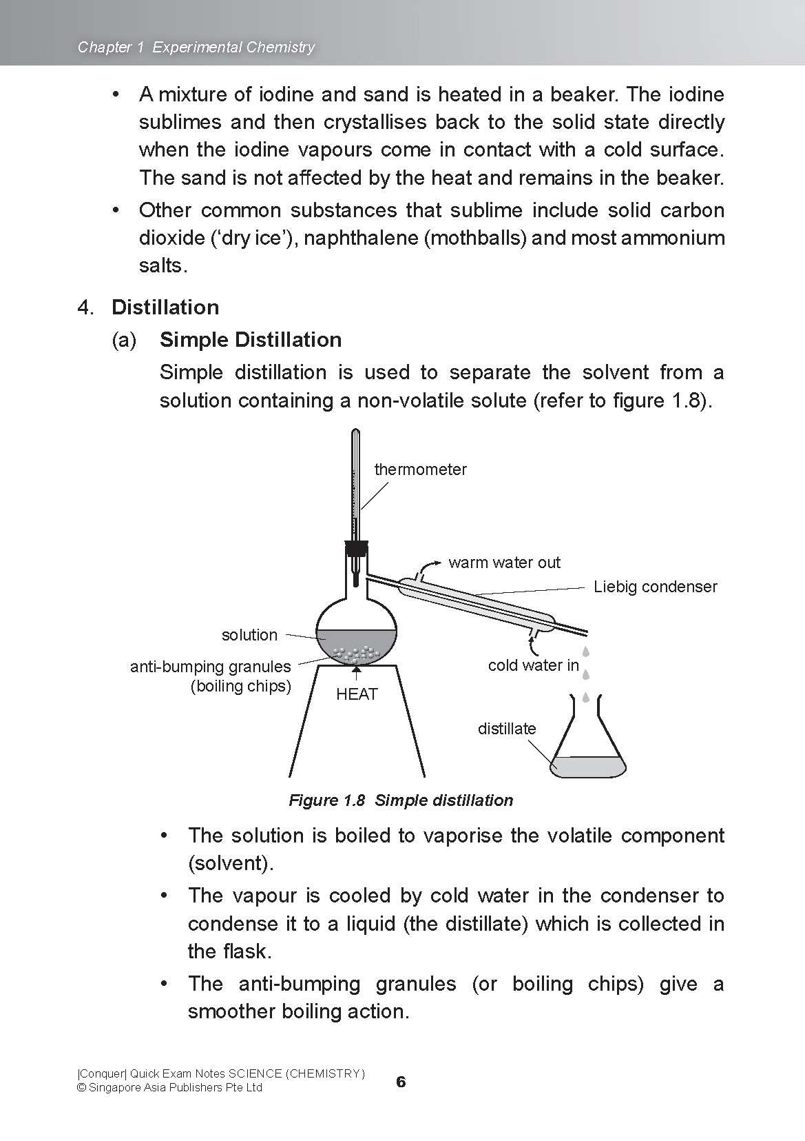 Conquer QUICK EXAM NOTES SCIENCE (CHEMISTRY)