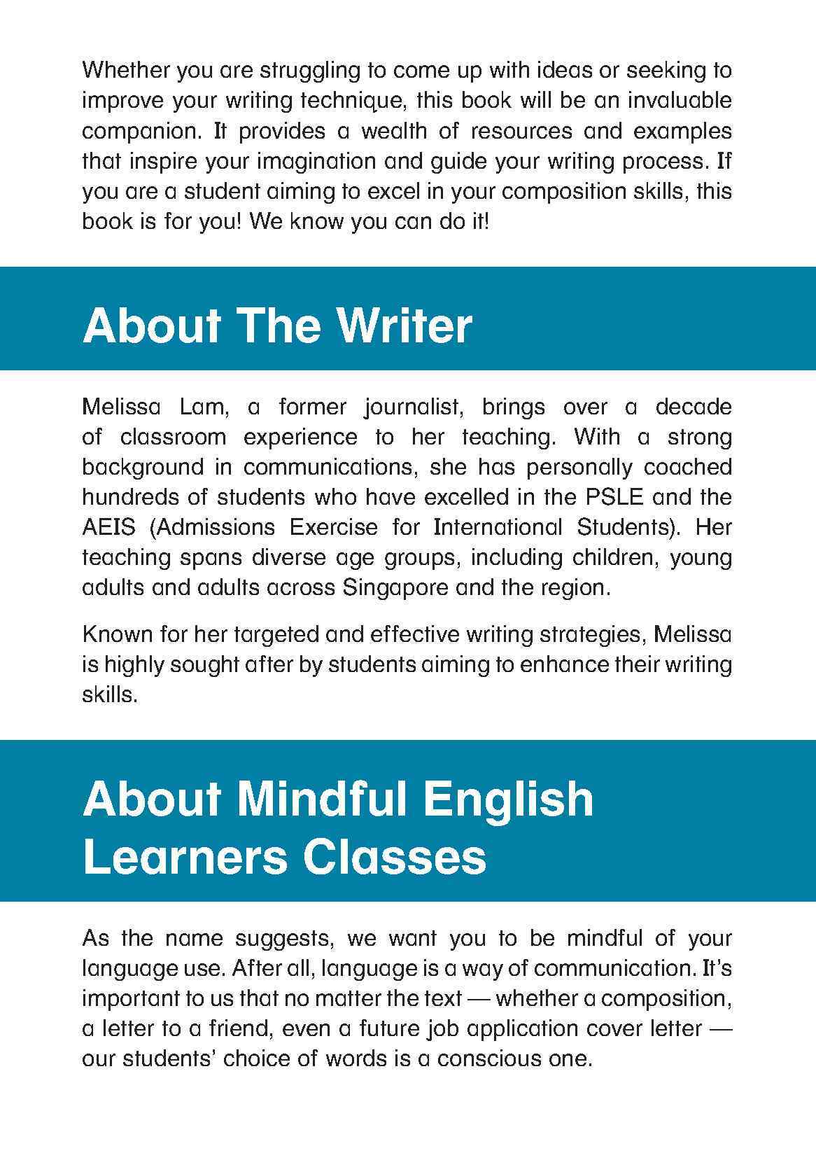LEARNING+ ENGLISH GUIDED MODEL COMPOSITIONS FOR WRITING SUCCESS Book 5