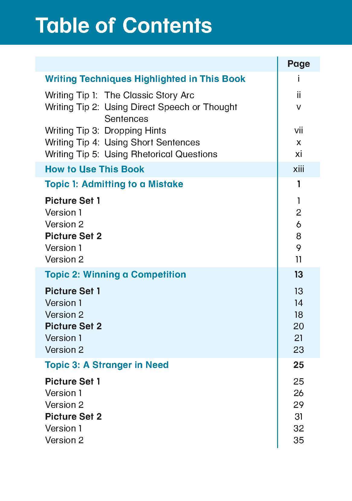 LEARNING+ ENGLISH GUIDED MODEL COMPOSITIONS FOR WRITING SUCCESS Book 5