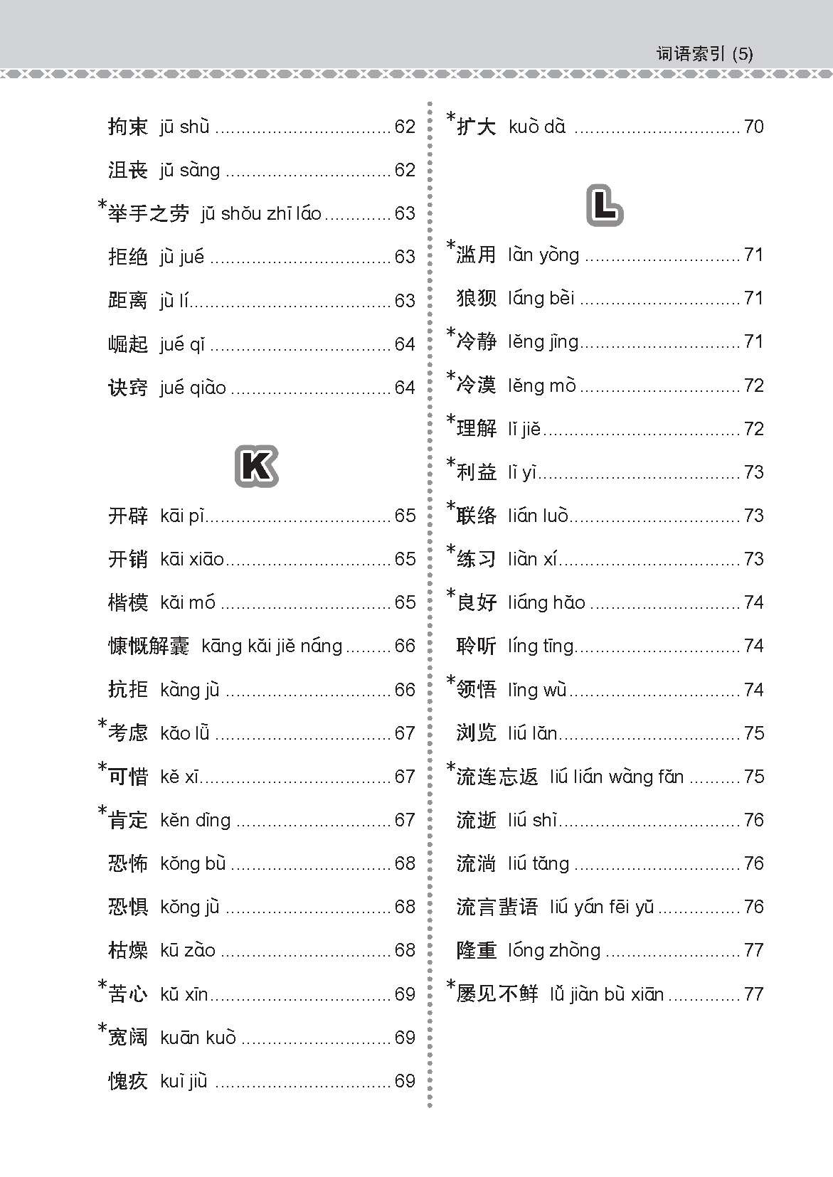 会考加分手册 G2/N-LEVEL华文必考词语 (Examinable Vocabulary Guide Book For G2/N-Level Chinese)