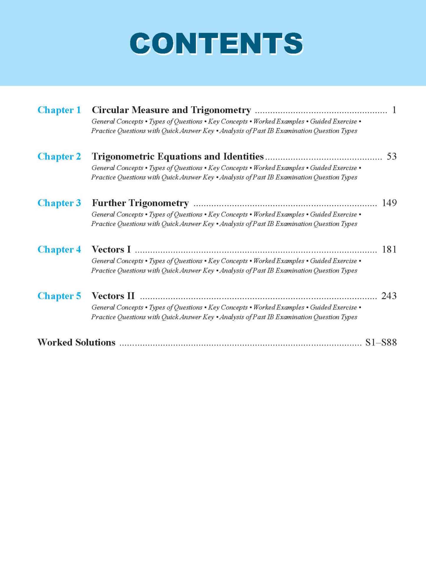 STUDY SMART IB Mathematics Geometry and Trigonometry