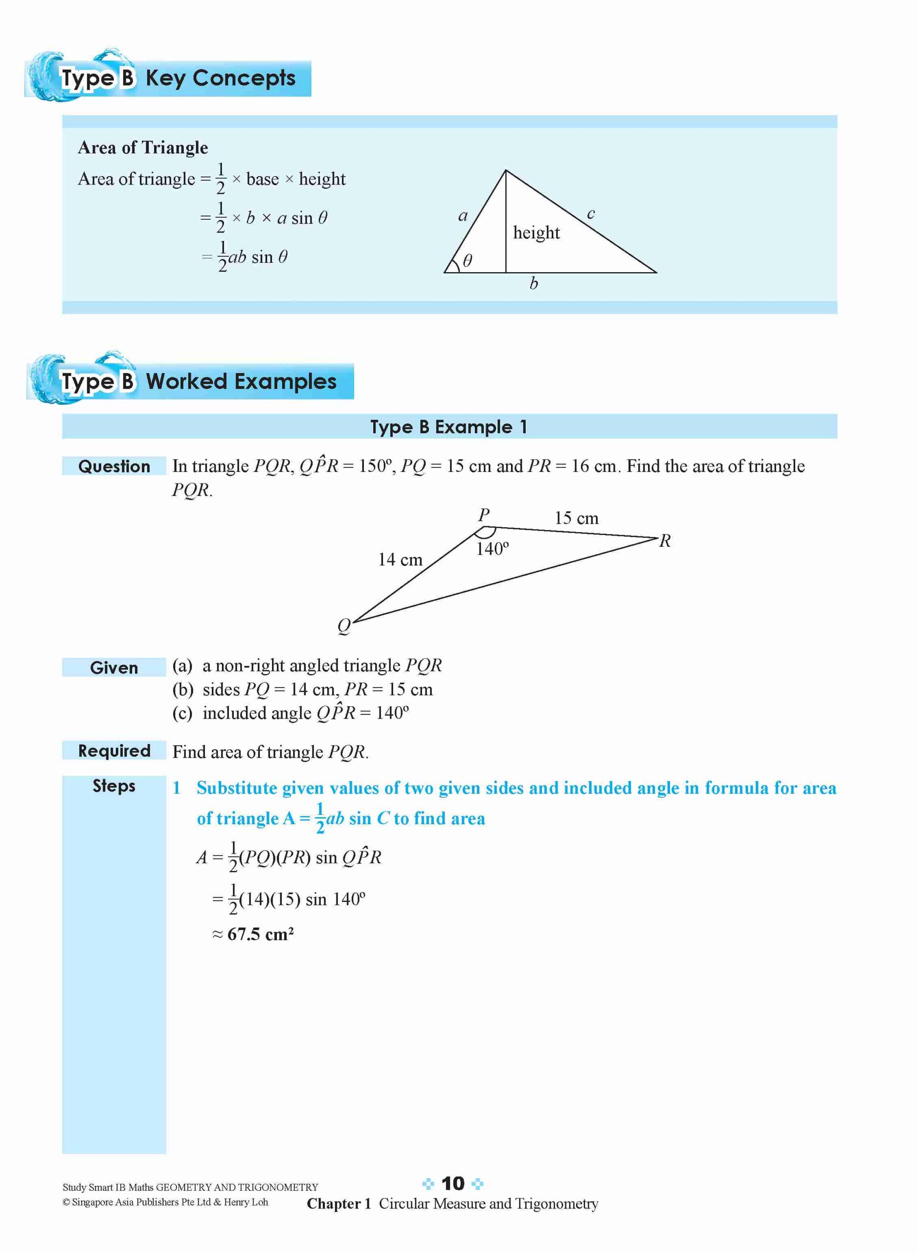STUDY SMART IB Mathematics Geometry and Trigonometry
