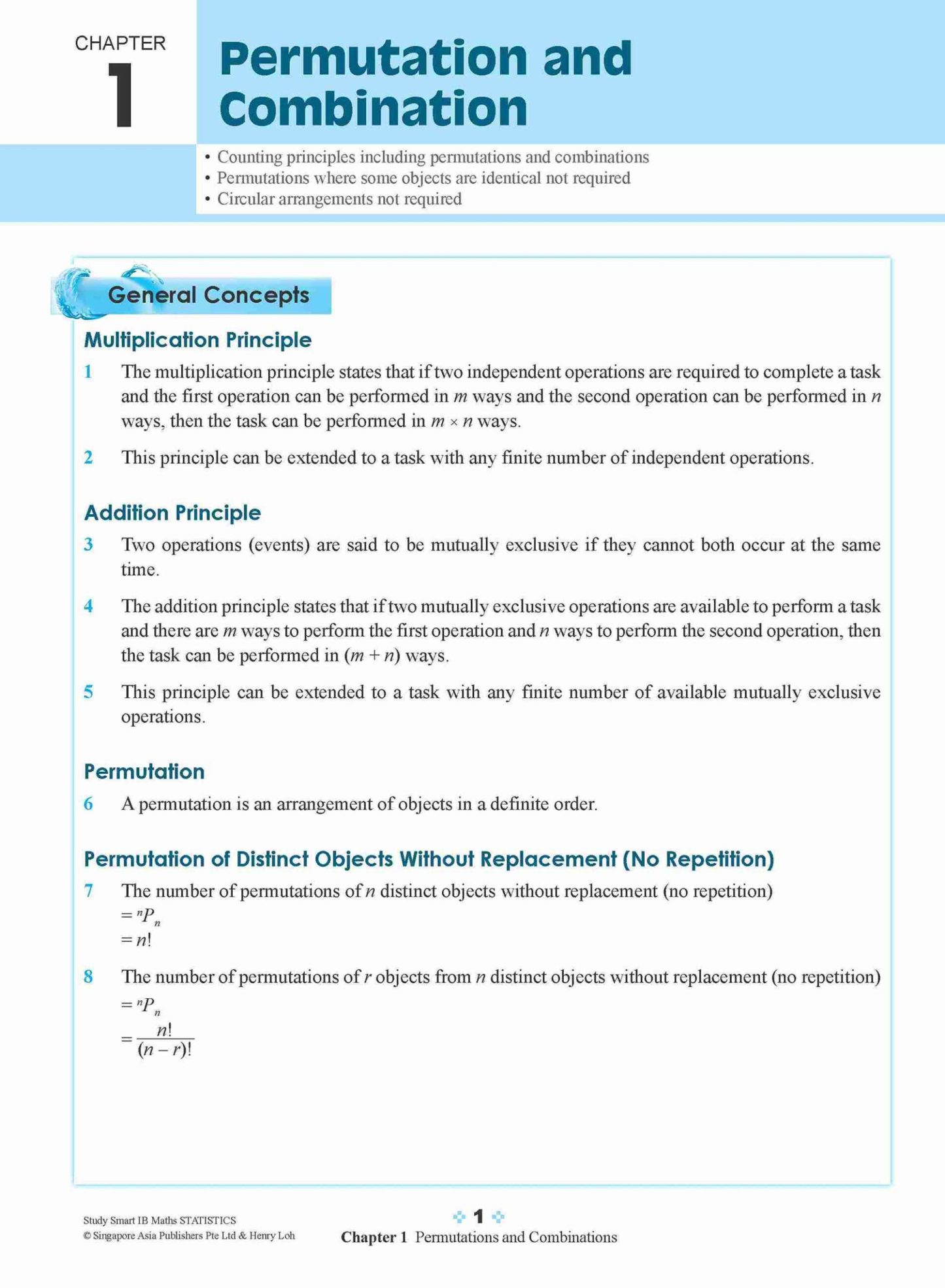 STUDY SMART IB Mathematics Statistics