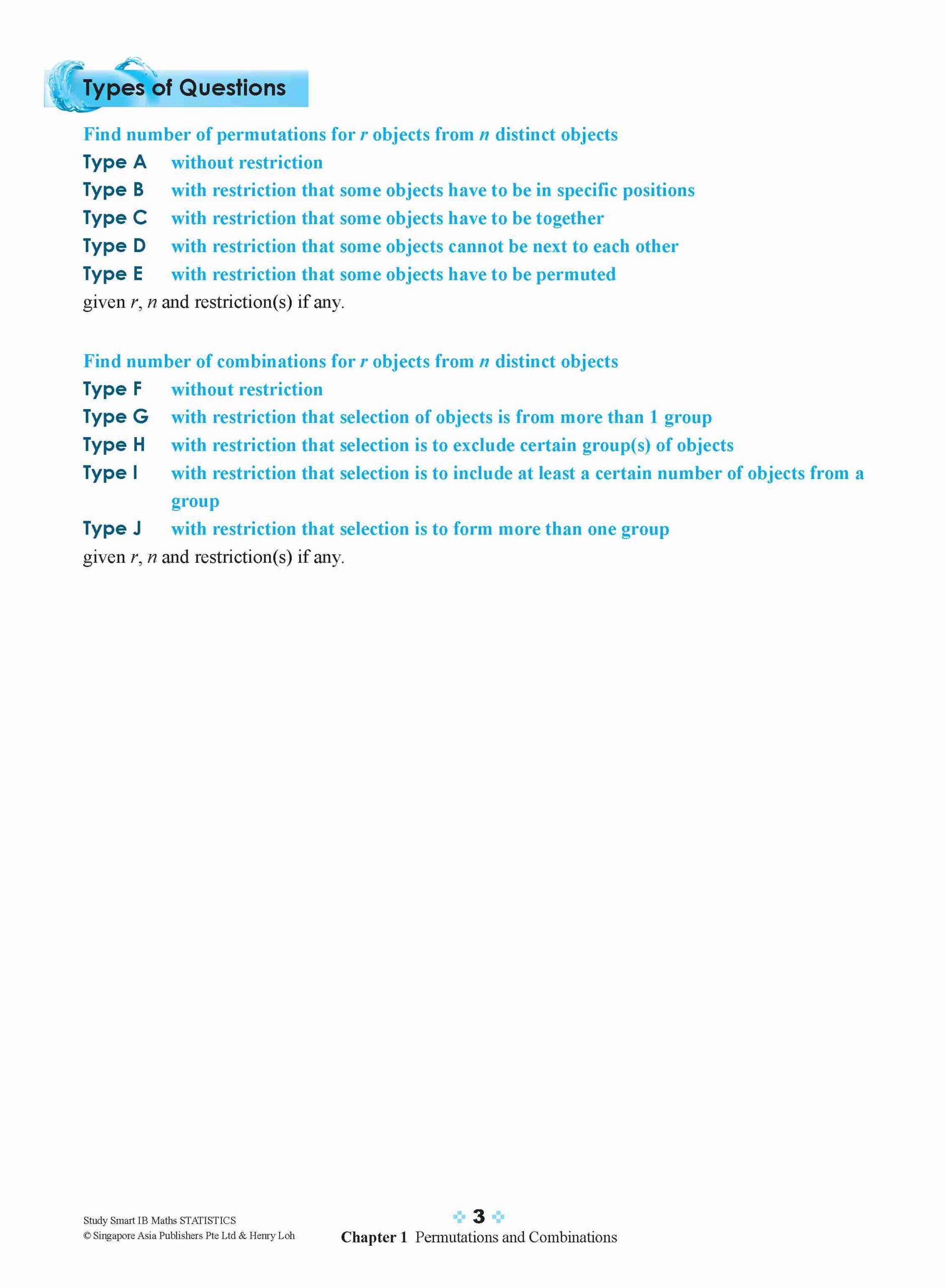 STUDY SMART IB Mathematics Statistics