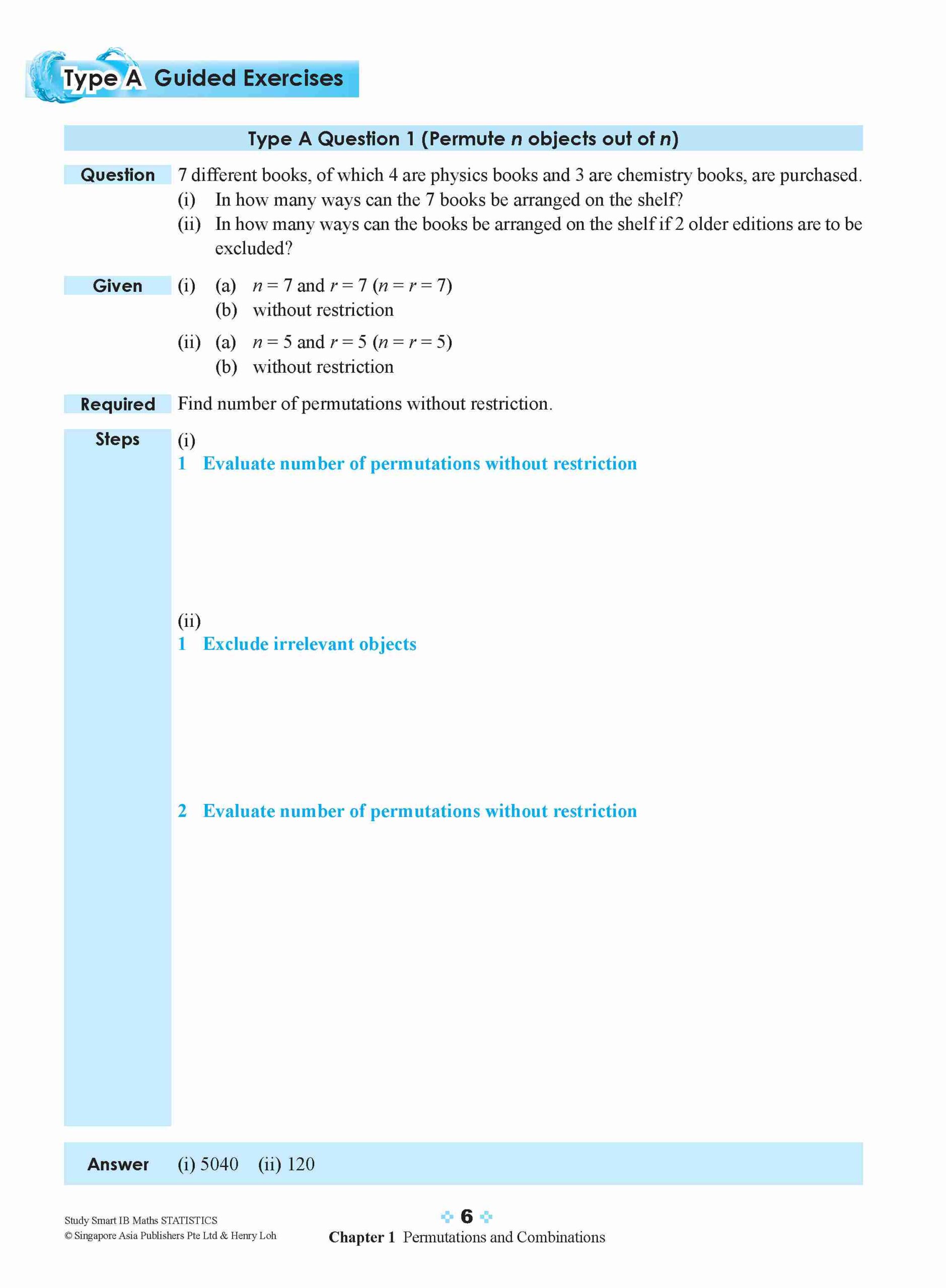 STUDY SMART IB Mathematics Statistics