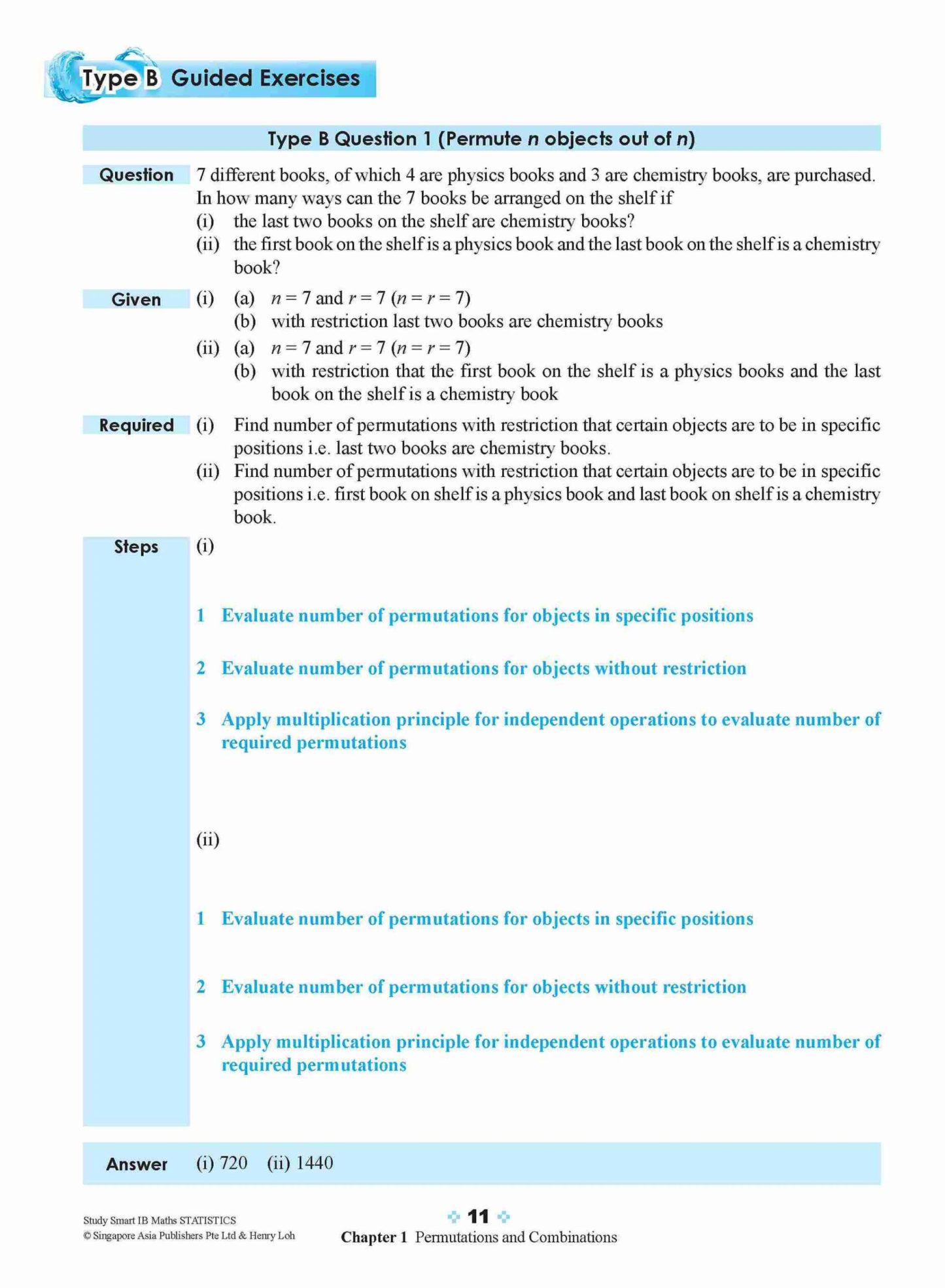 STUDY SMART IB Mathematics Statistics