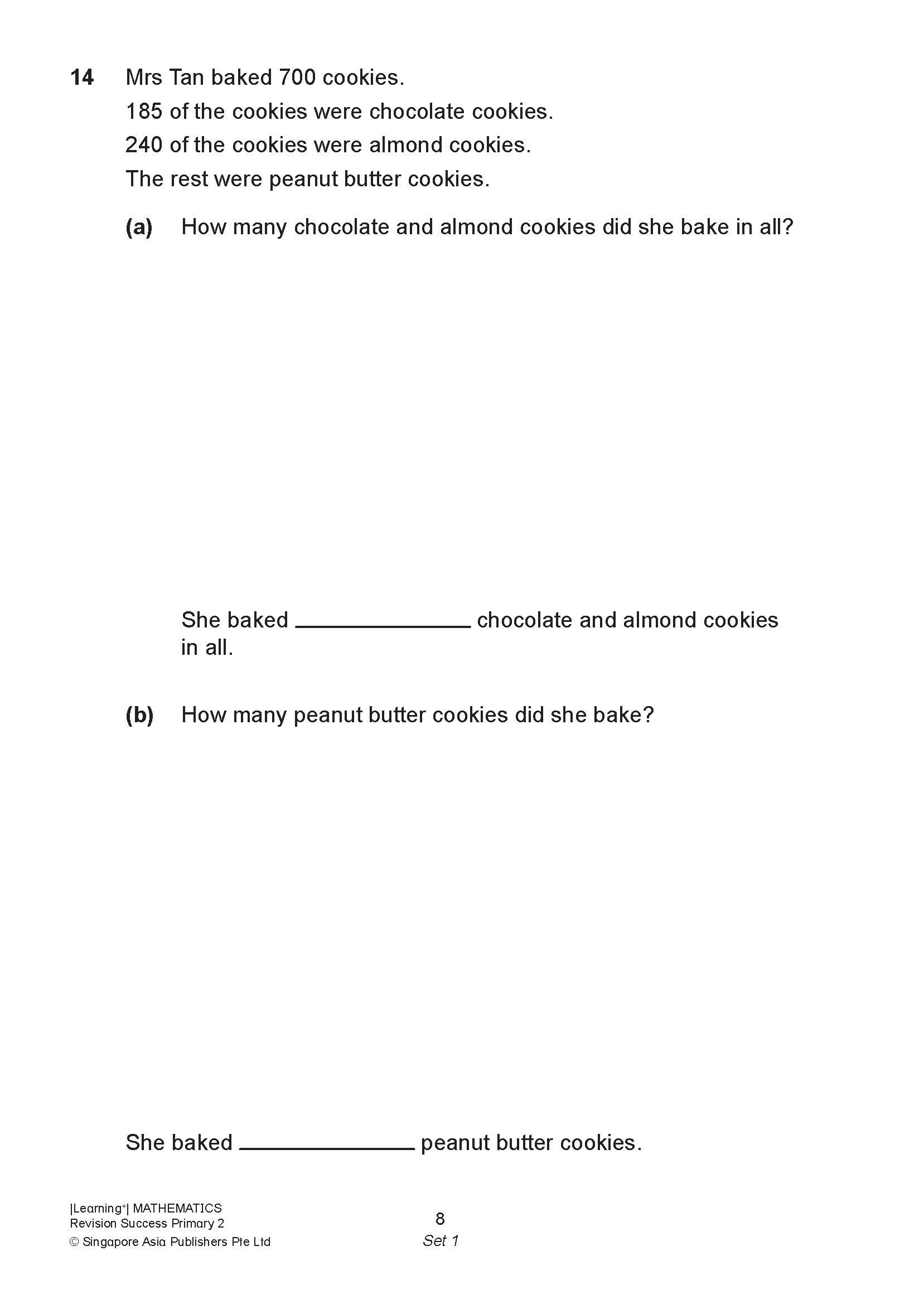 LEARNING+ MATHEMATICS Revision SUCCESS Primary 2
