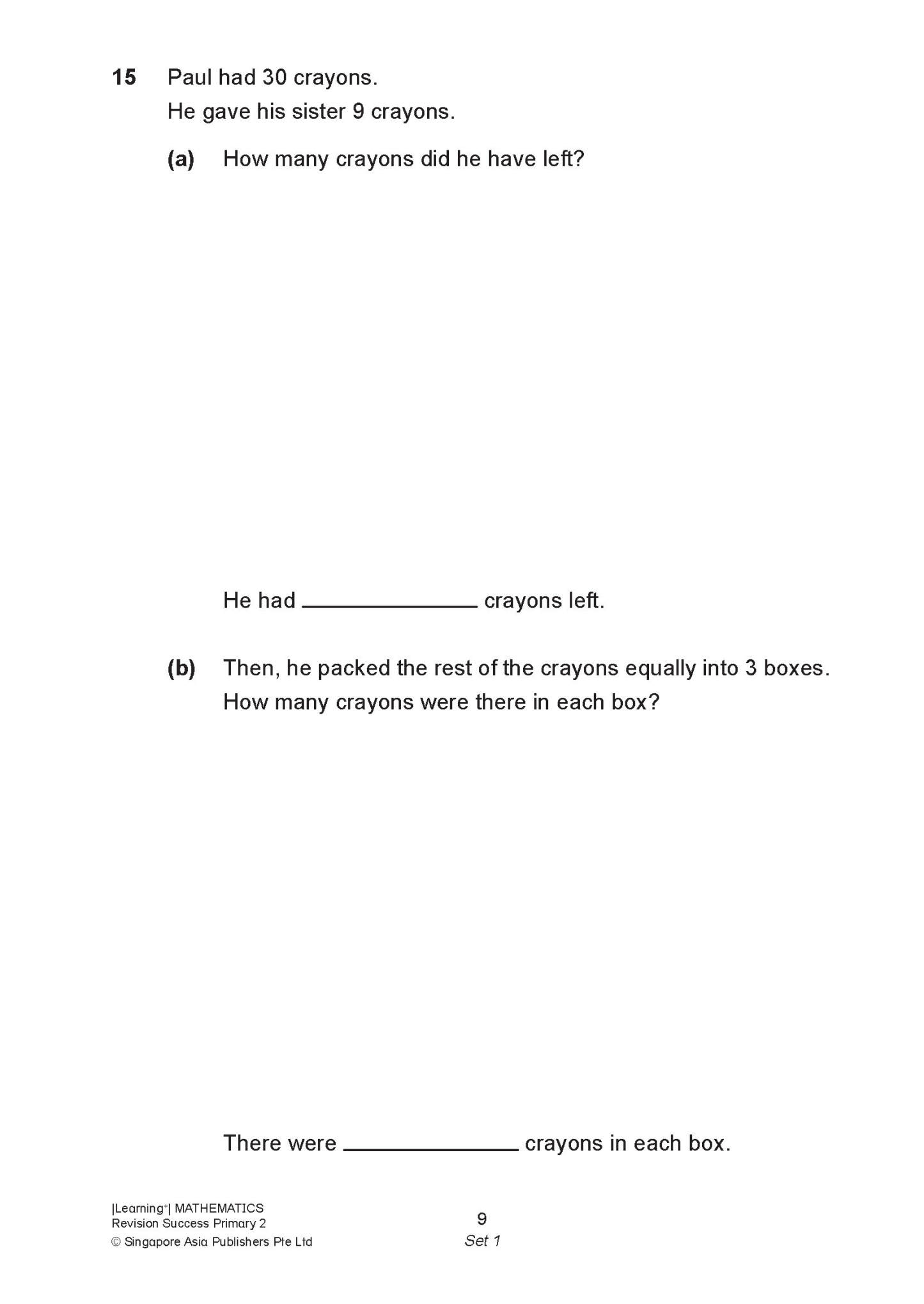 LEARNING+ MATHEMATICS Revision SUCCESS Primary 2