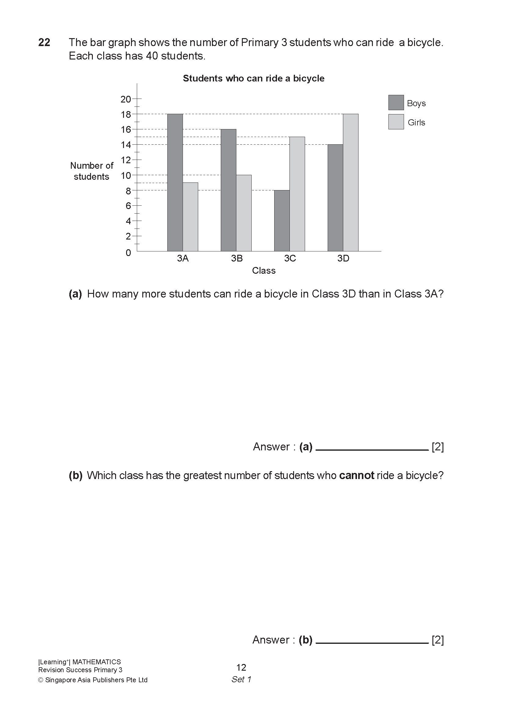 LEARNING+ MATHEMATICS Revision SUCCESS Primary 3