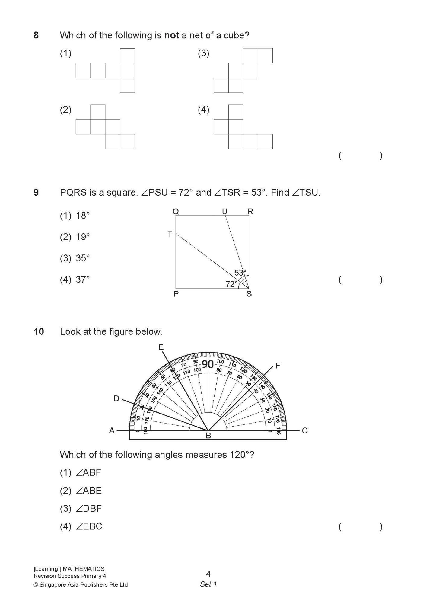 LEARNING+ MATHEMATICS Revision SUCCESS Primary 4