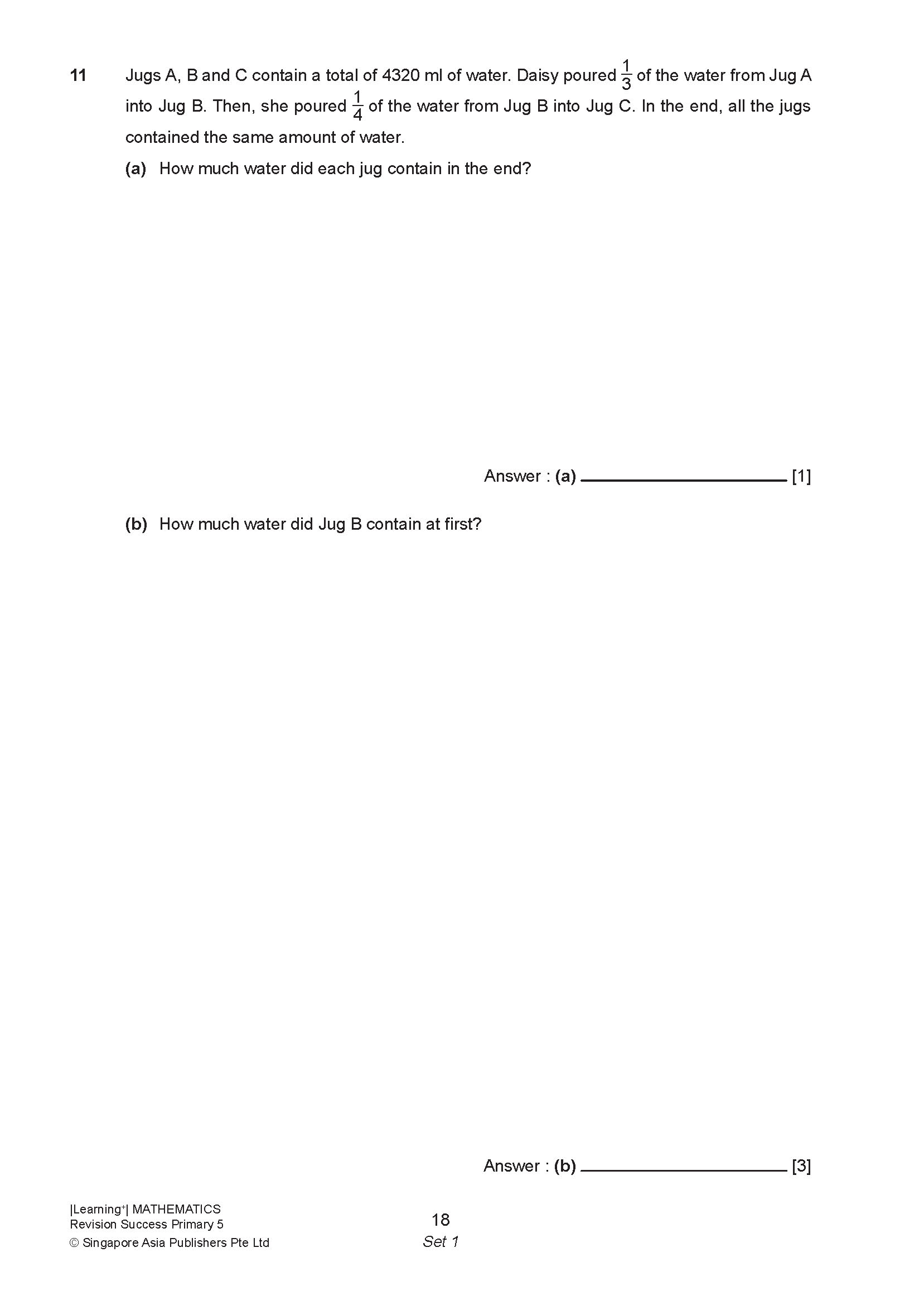 LEARNING+ MATHEMATICS Revision SUCCESS Primary 5