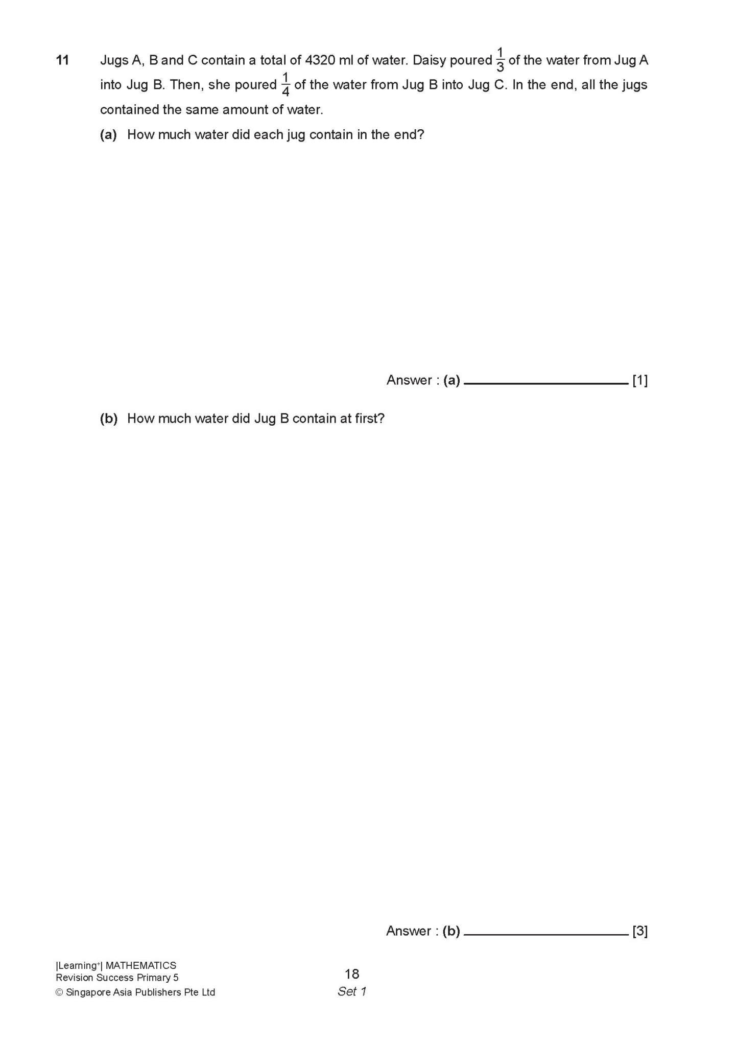 LEARNING+ MATHEMATICS Revision SUCCESS Primary 5