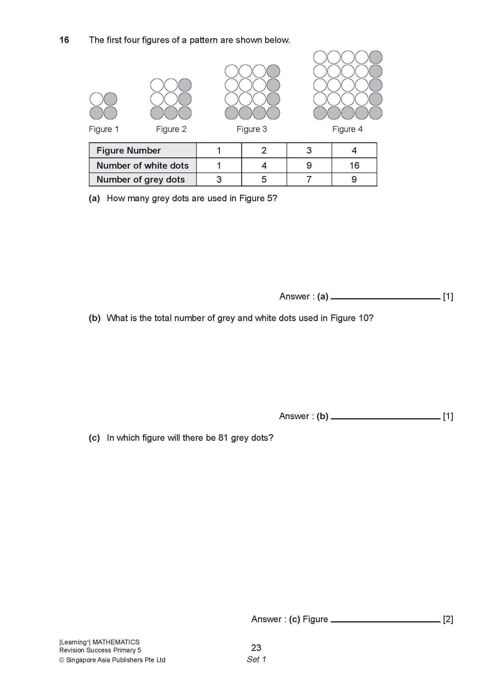 LEARNING+ MATHEMATICS Revision SUCCESS Primary 5