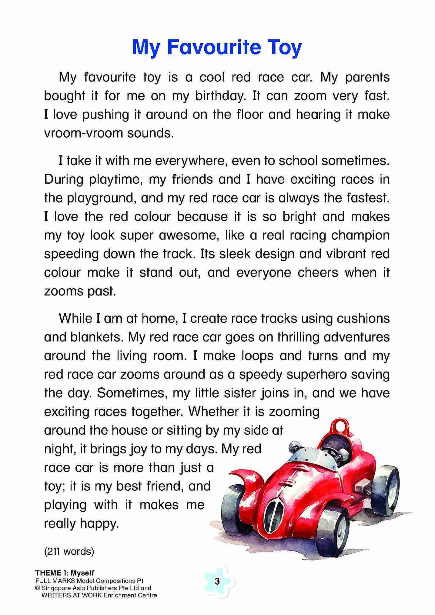 FULL MARKS IS POSSIBLE Model Compositions Primary 1