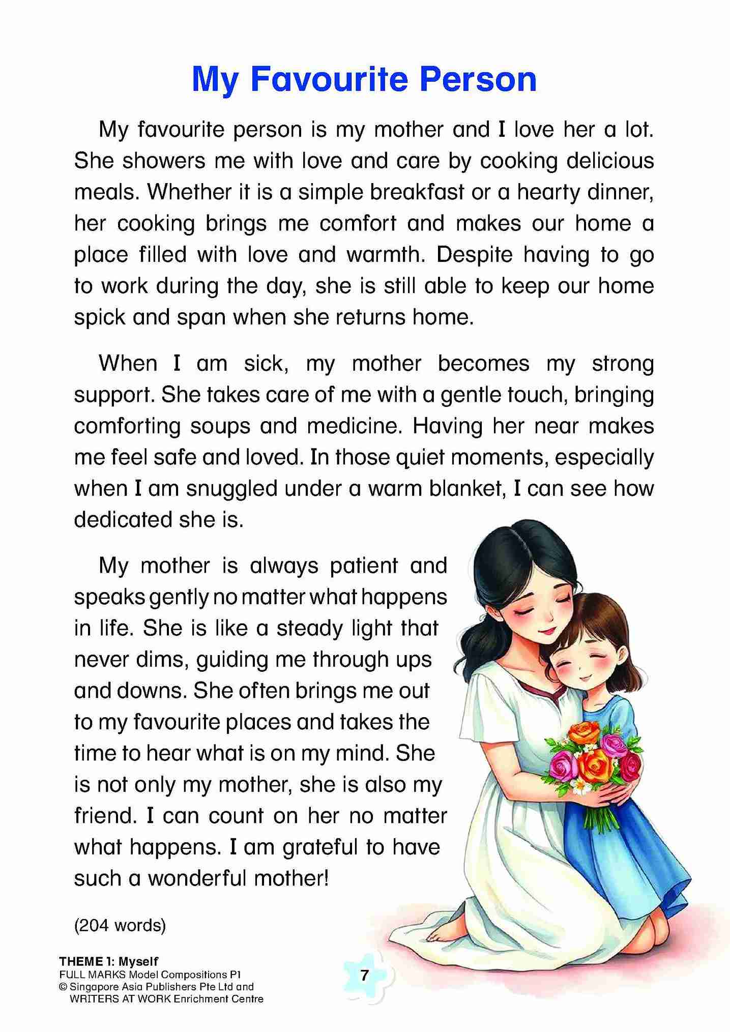 FULL MARKS IS POSSIBLE Model Compositions Primary 1