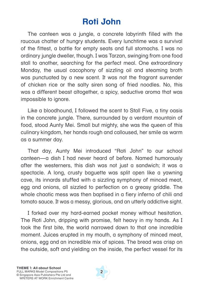 FULL MARKS IS POSSIBLE Model Compositions Primary 5