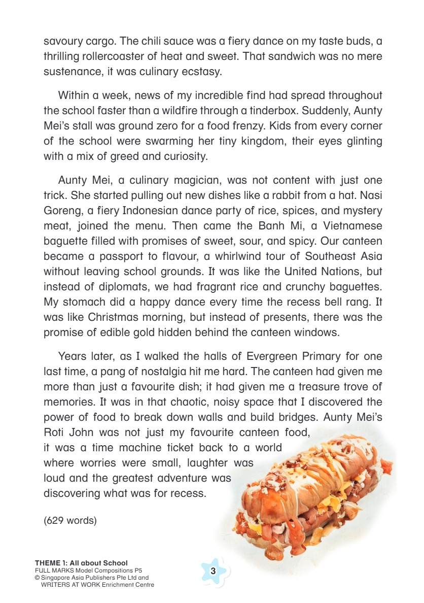 FULL MARKS IS POSSIBLE Model Compositions Primary 5