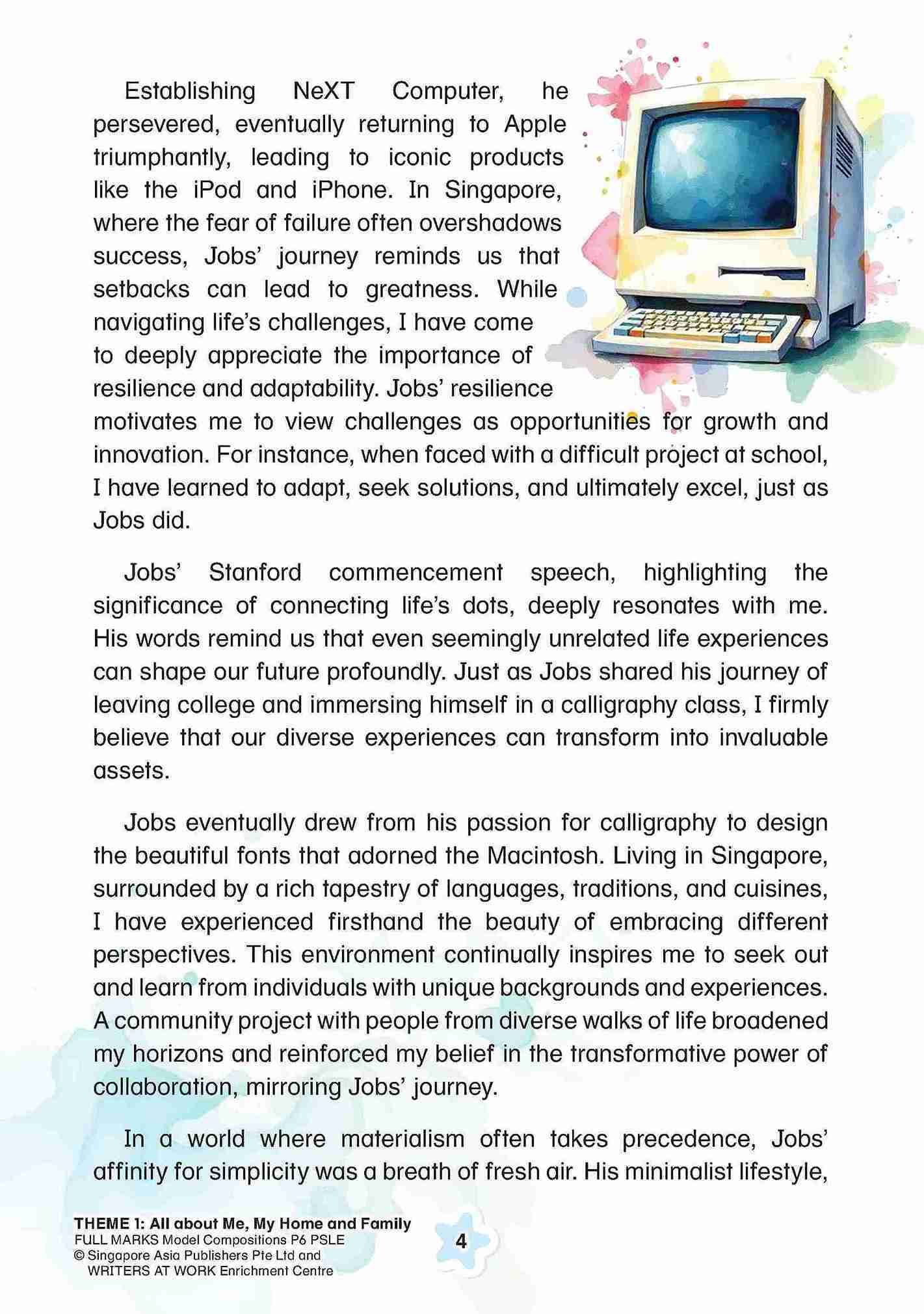 FULL MARKS IS POSSIBLE Model Compositions Primary 6