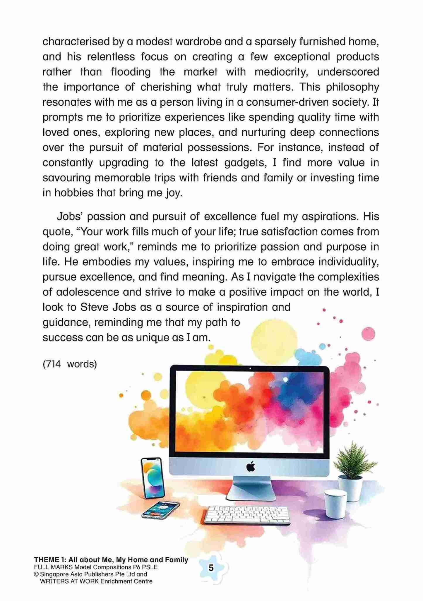 FULL MARKS IS POSSIBLE Model Compositions Primary 6