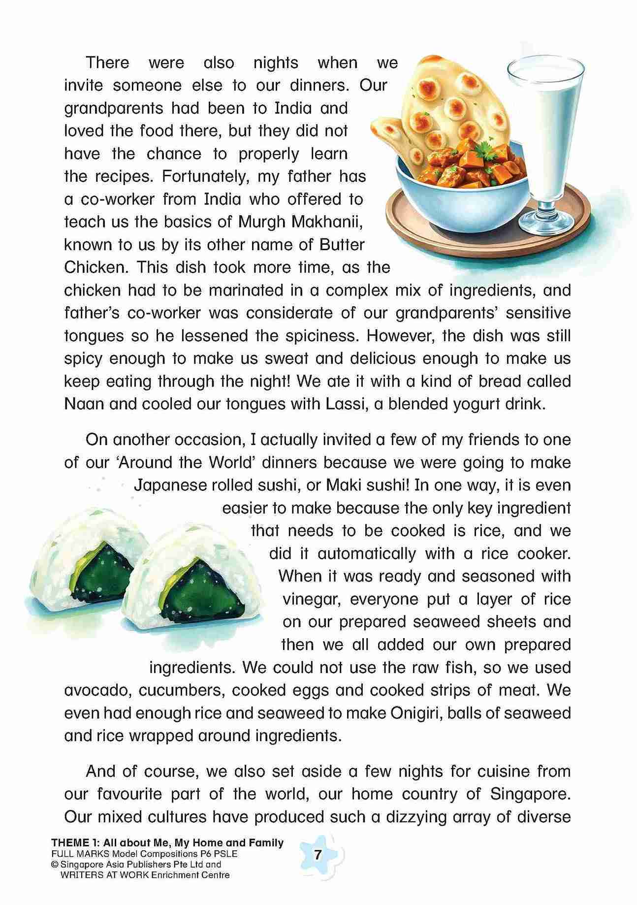 FULL MARKS IS POSSIBLE Model Compositions Primary 6