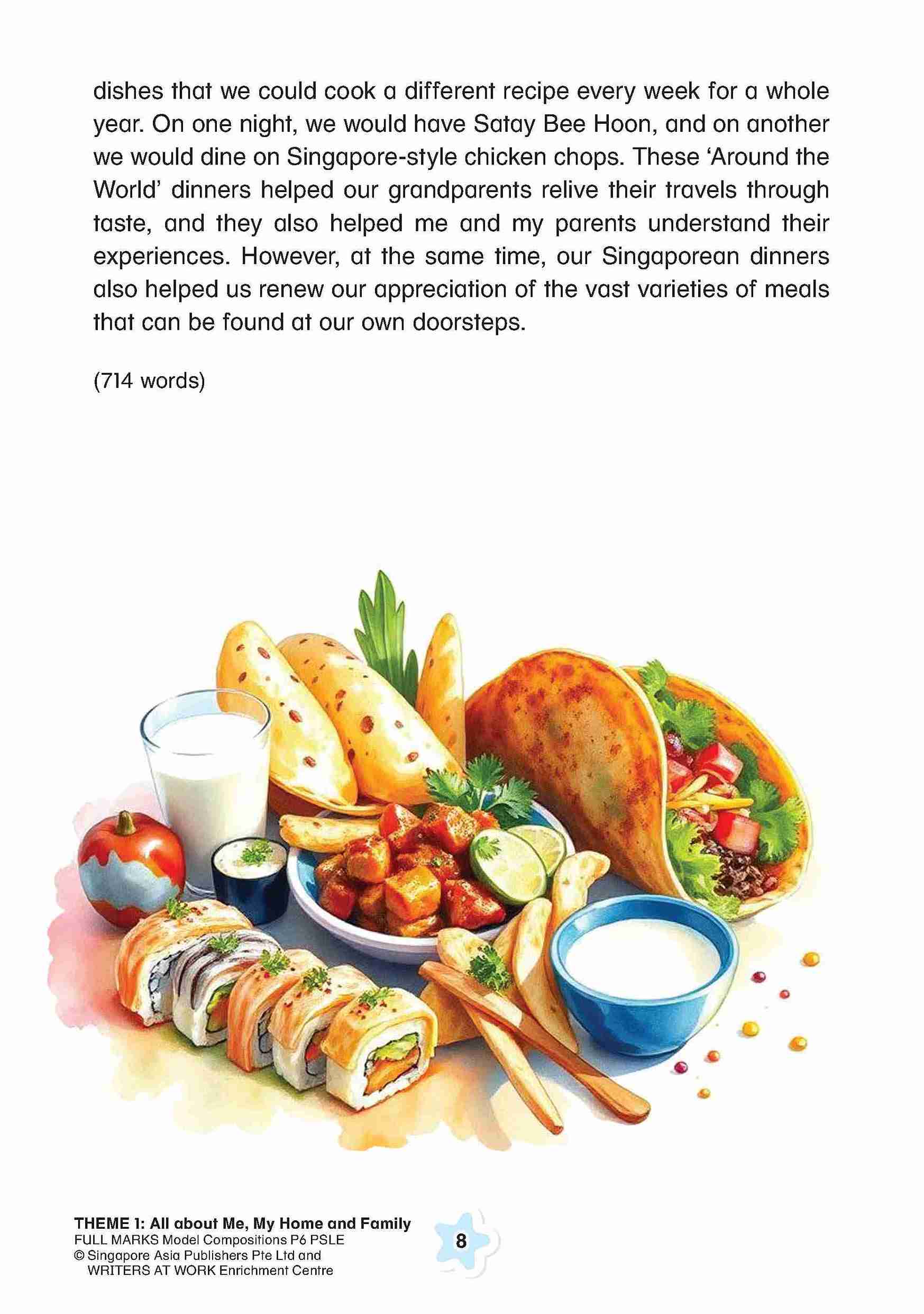 FULL MARKS IS POSSIBLE Model Compositions Primary 6