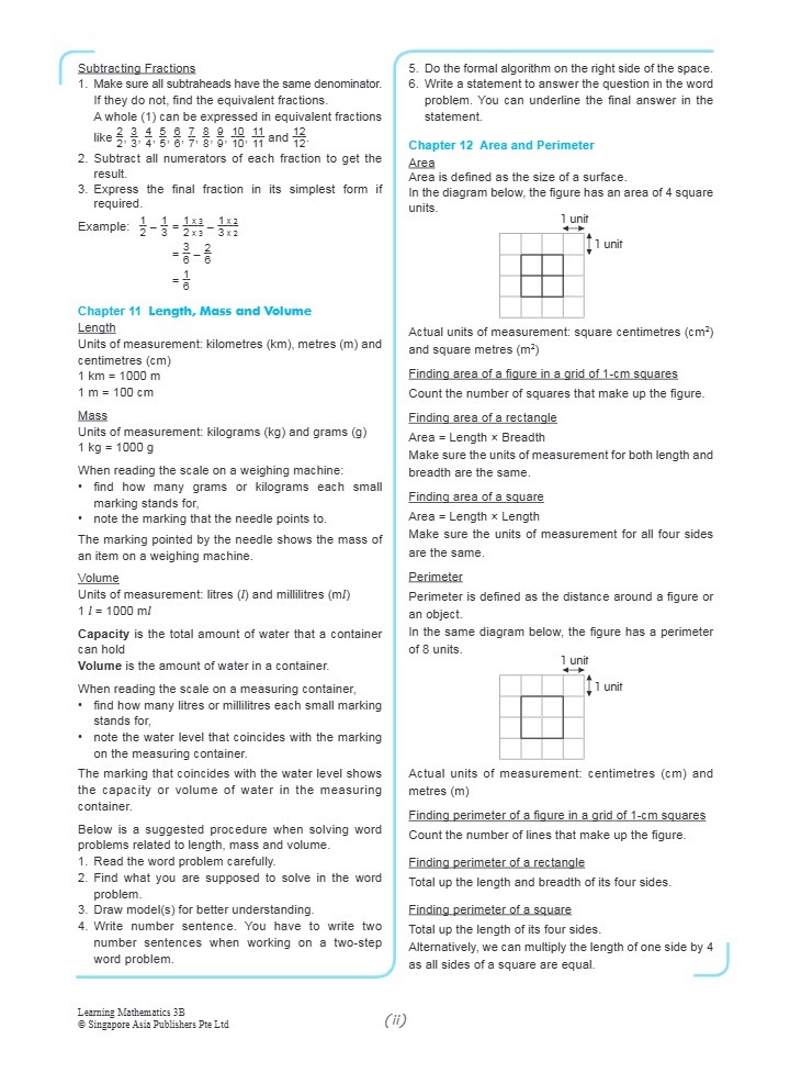 LEARNING MATHEMATICS For Primary Levels 3B