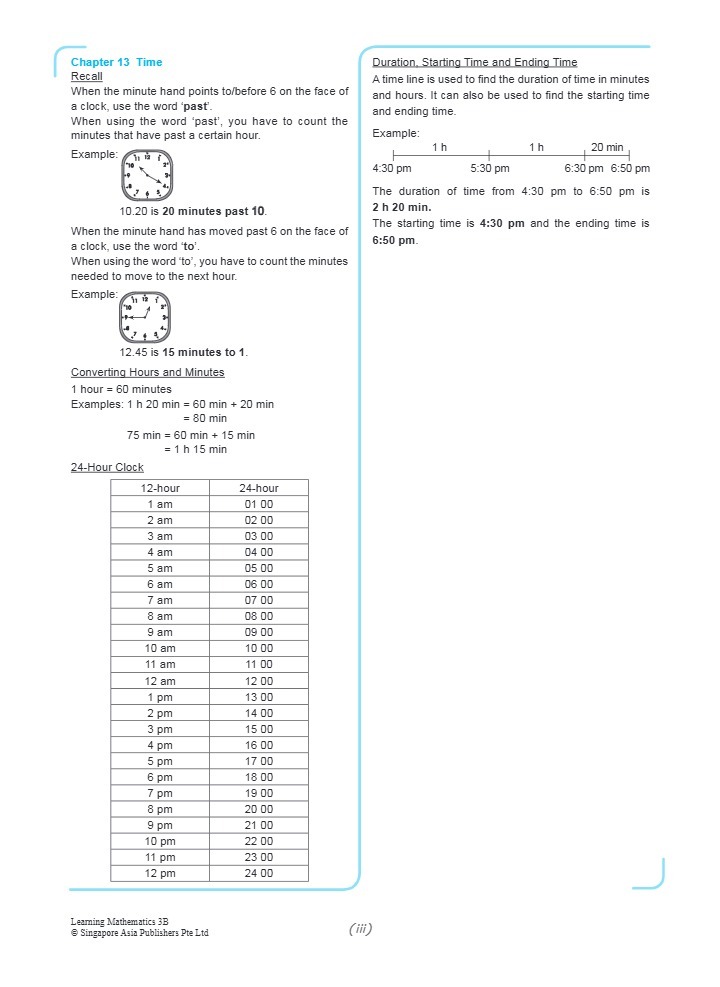 LEARNING MATHEMATICS For Primary Levels 3B