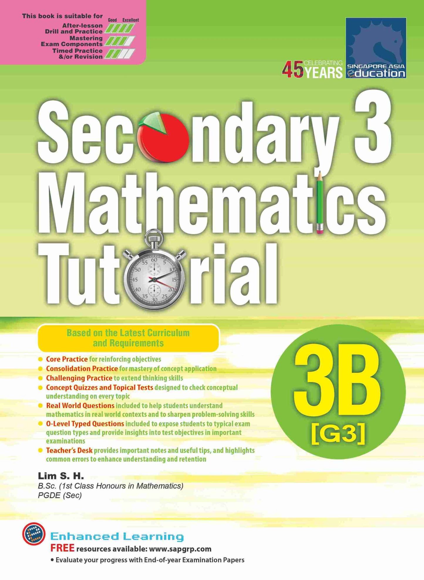 Secondary 3 Mathematics Tutorial 3B [G3]