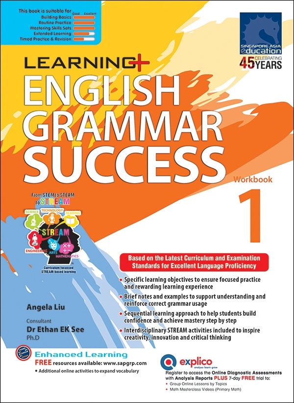 Learning+ English Grammar Success Workbook 1
