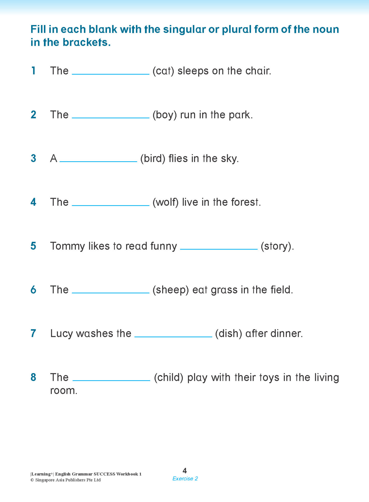 Learning+ English Grammar Success Workbook 1