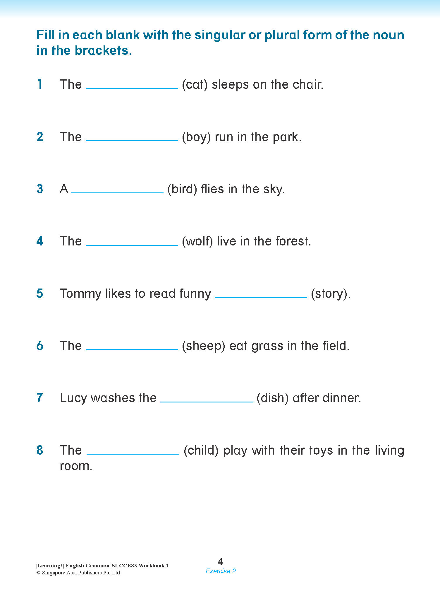 Learning+ English Grammar Success Workbook 1