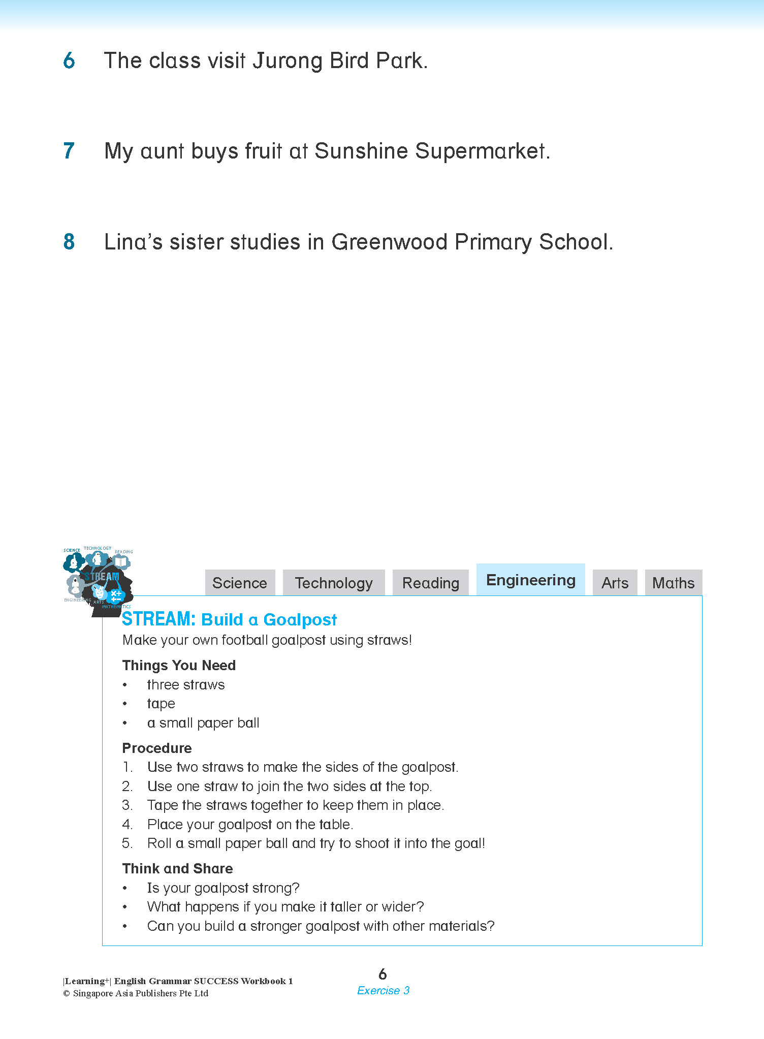 Learning+ English Grammar Success Workbook 1