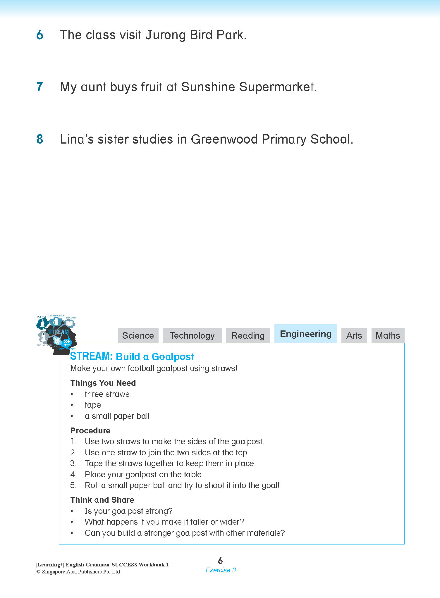 Learning+ English Grammar Success Workbook 1