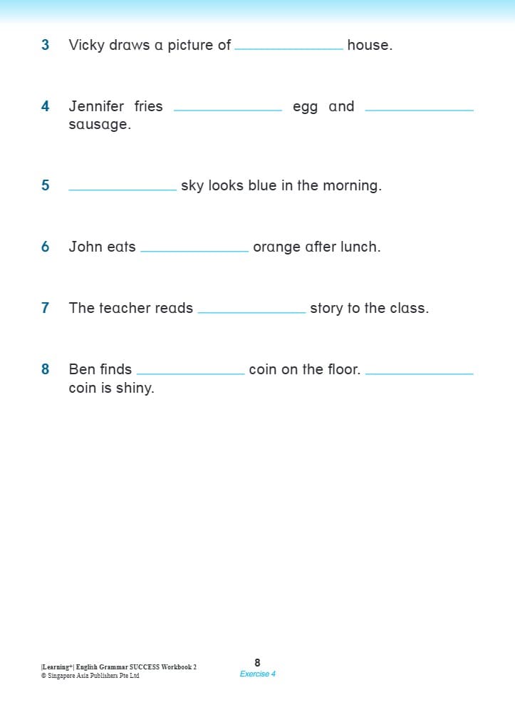 Learning English Grammar by the Week Workbook 2