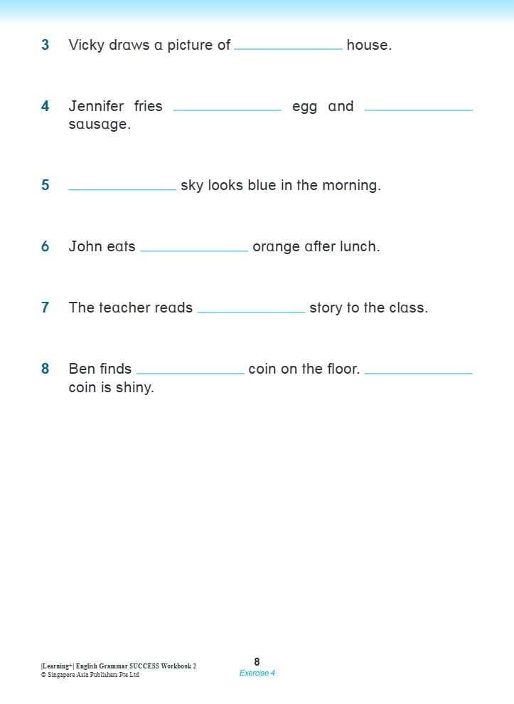Learning English Grammar by the Week Workbook 2