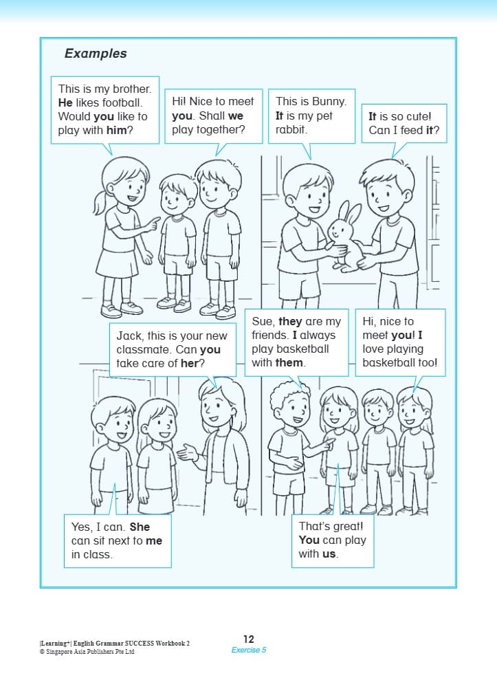 Learning English Grammar by the Week Workbook 2