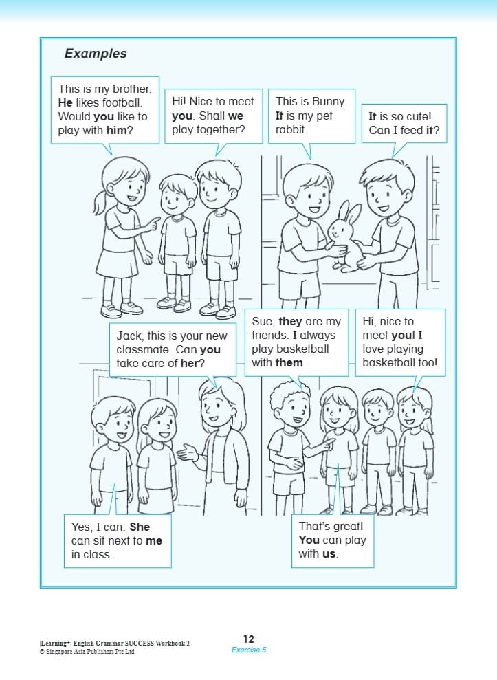 Learning English Grammar by the Week Workbook 2