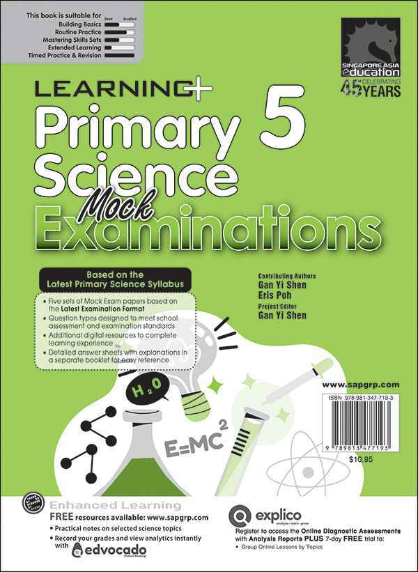 LEARNING+ Primary 5 Science Mock Examinations