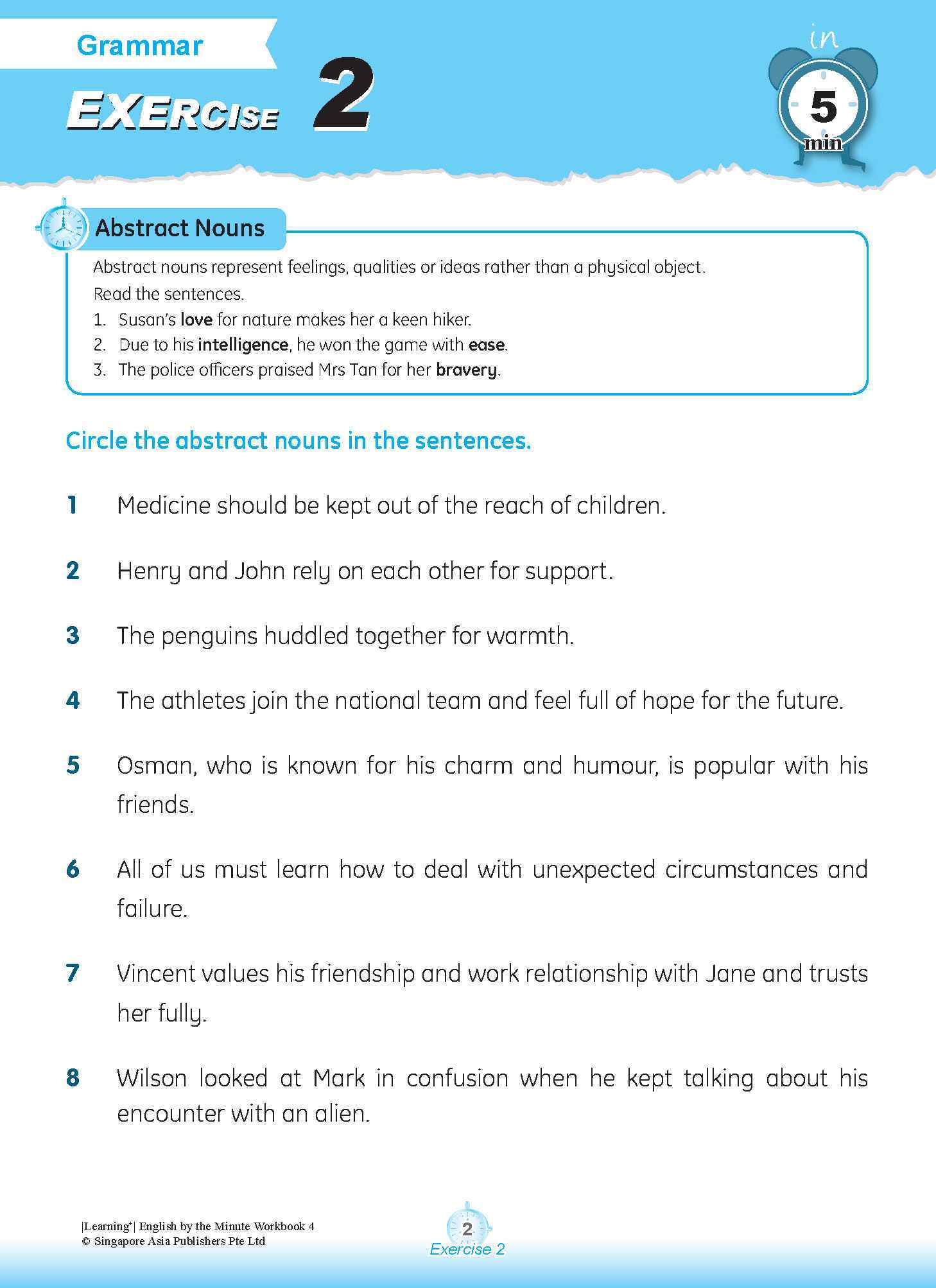 Learning+ ENGLISH by the MINUTE Workbook 4